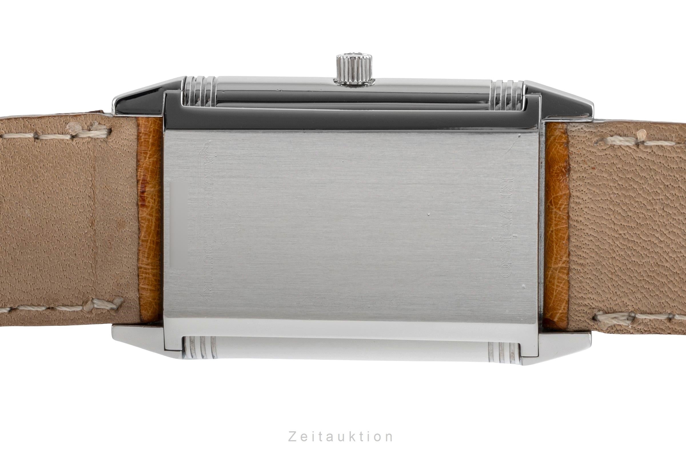 Jaeger LeCoultre Reverso Stahl Handaufzug Herrenuhr Medium Ref. QA250802 [2504543]