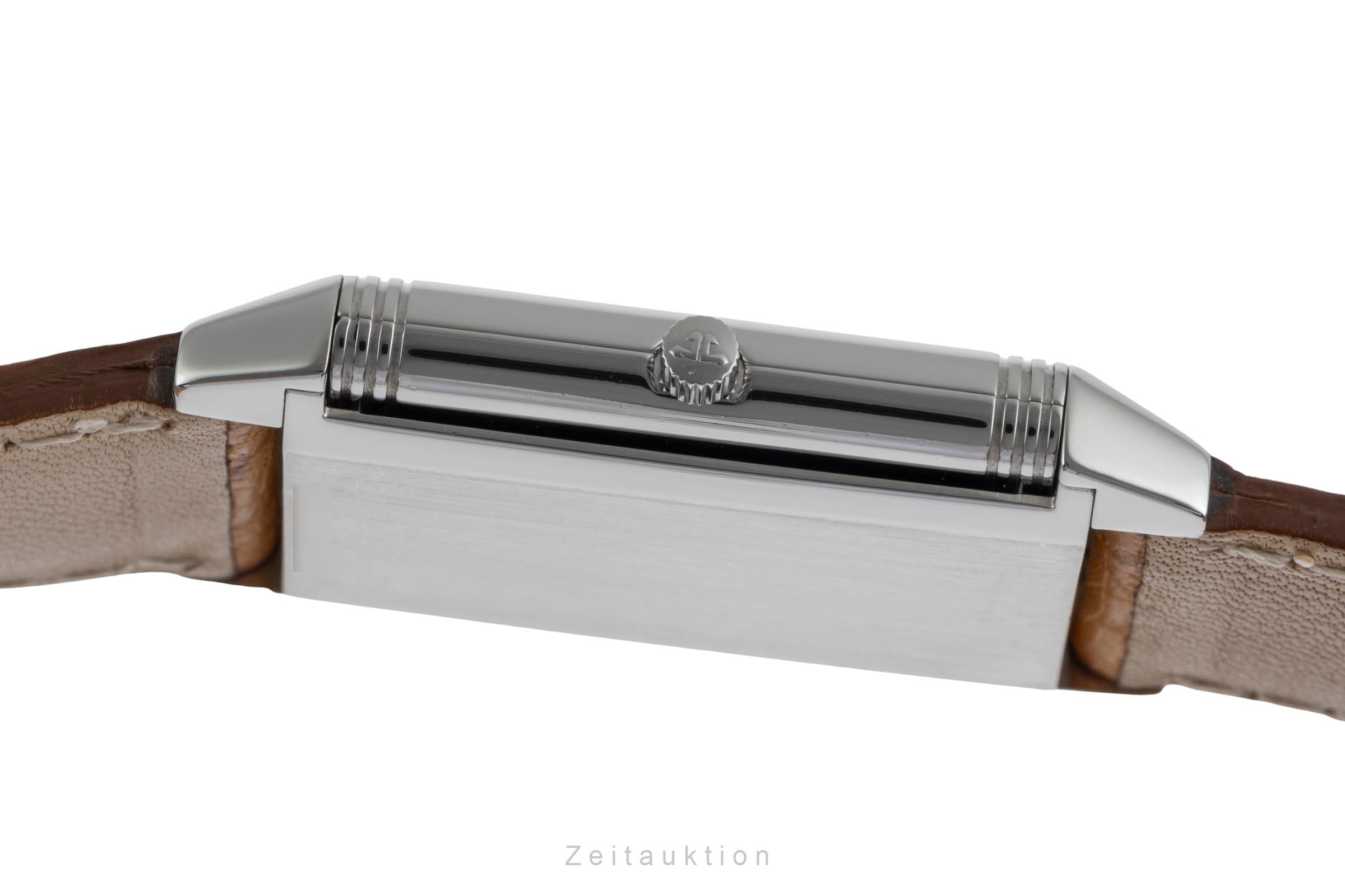 Jaeger LeCoultre Reverso Stahl Handaufzug Herrenuhr Medium Ref. QA250802 [2504543]