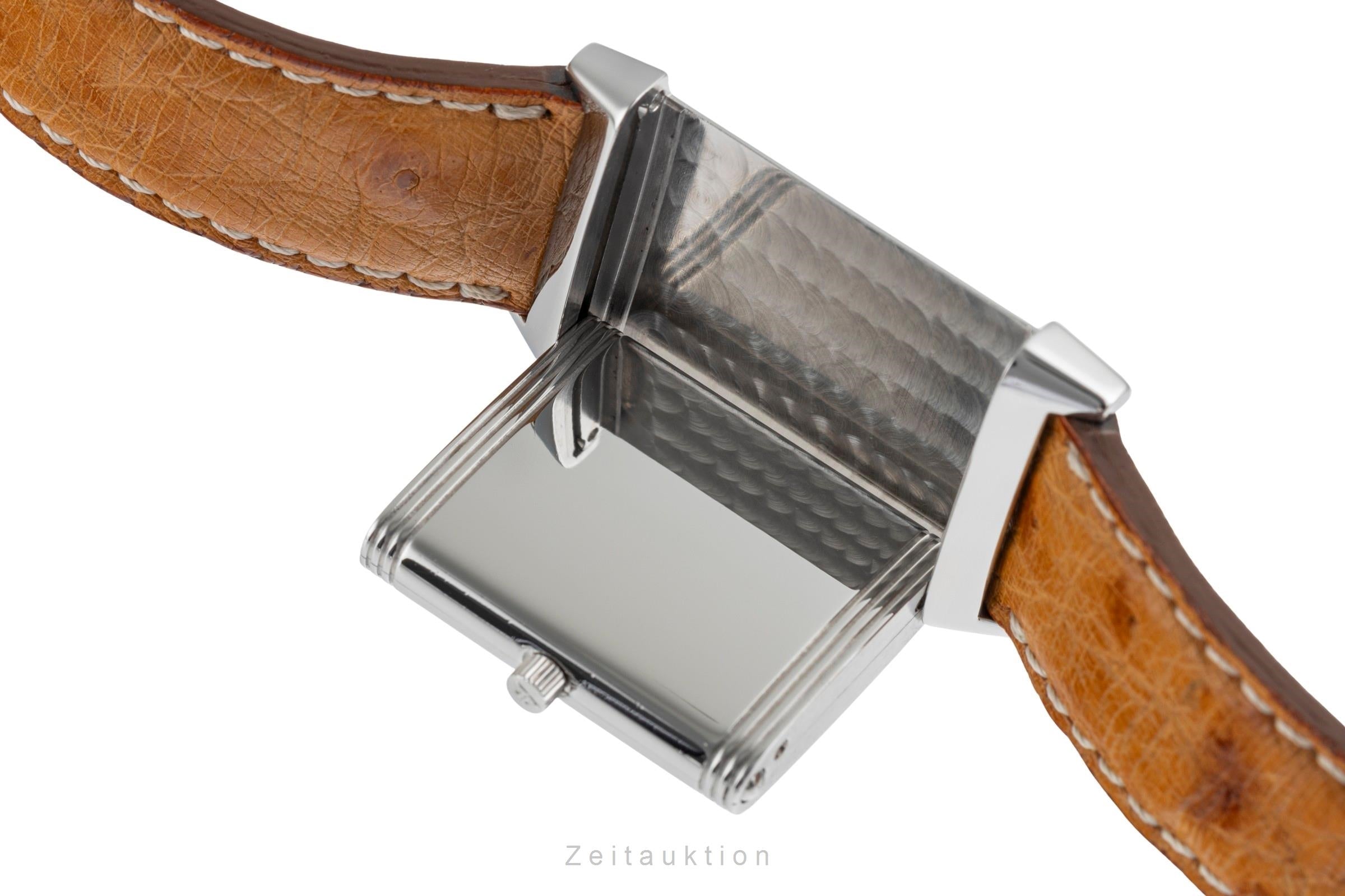 Jaeger LeCoultre Reverso Stahl Handaufzug Herrenuhr Medium Ref. QA250802 [2504543]