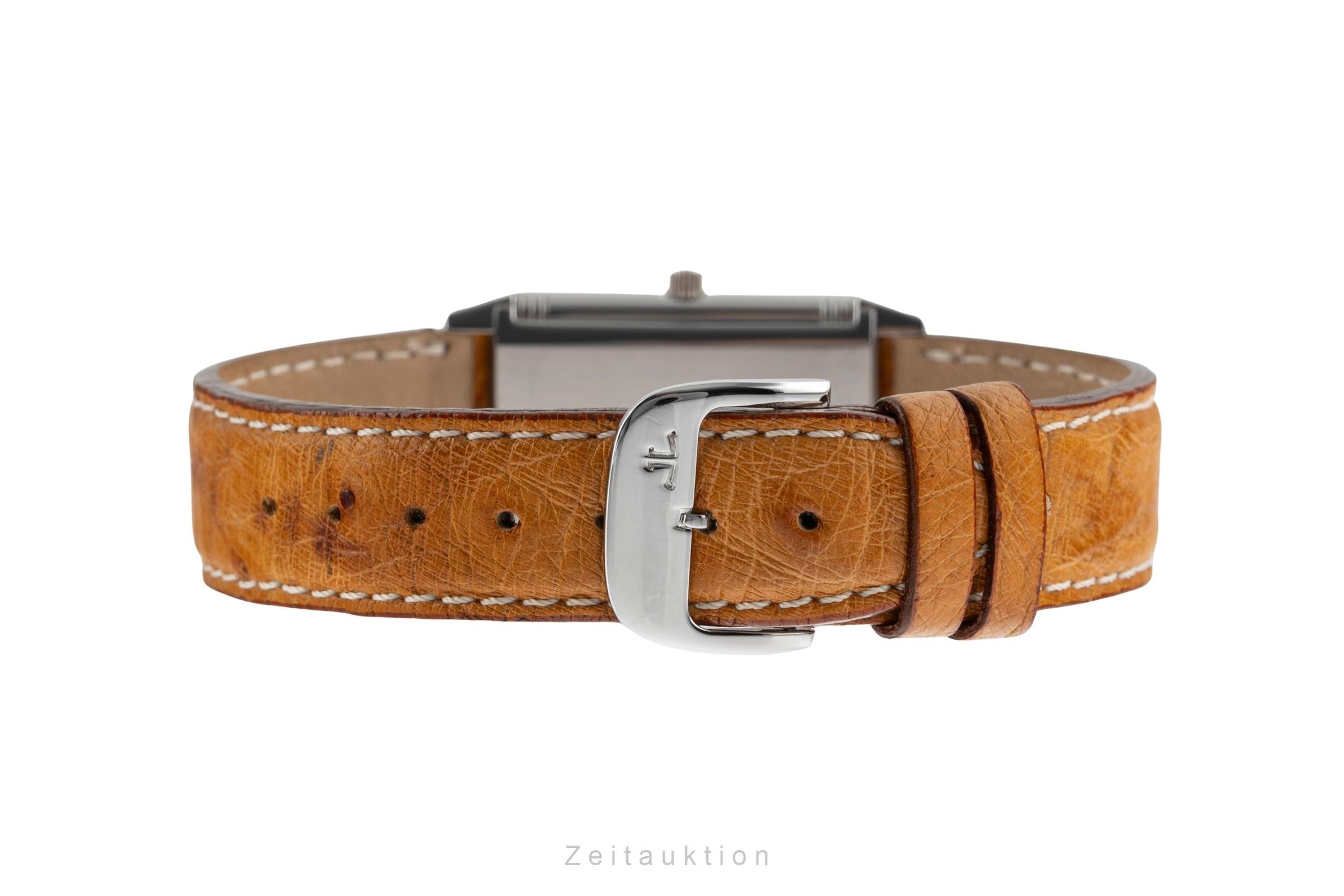 Jaeger LeCoultre Reverso Stahl Handaufzug Herrenuhr Medium Ref. QA250802 [2504543]