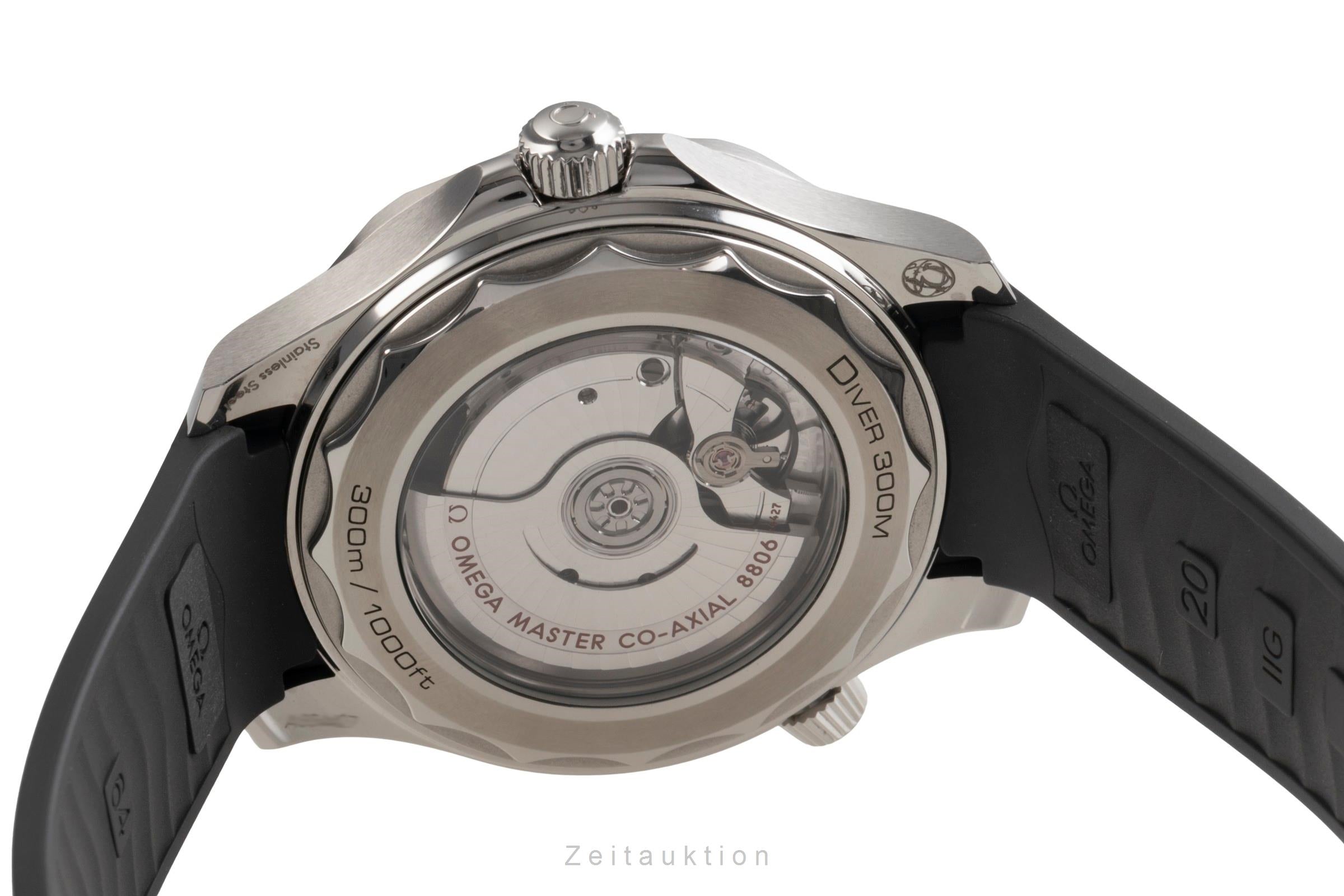 Omega Seamaster Diver Stahl / Titanlünette Ref. 210.32.42.20.06.002 B&P 2025 [2504544]