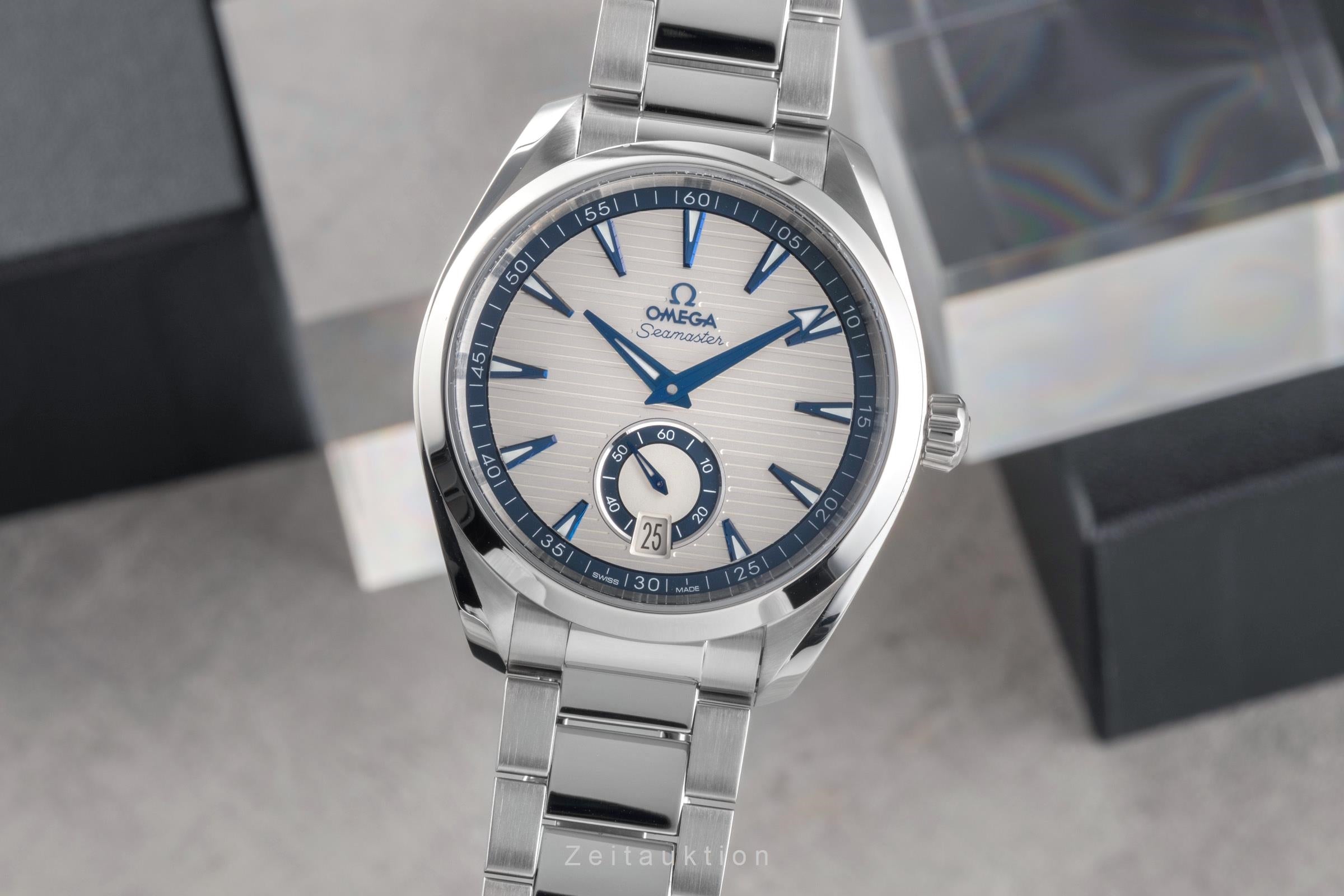 Omega Seamaster acier automatique montre pour hommes 220.10.41.21.02.004 LP: 7500EUR  [2504545]