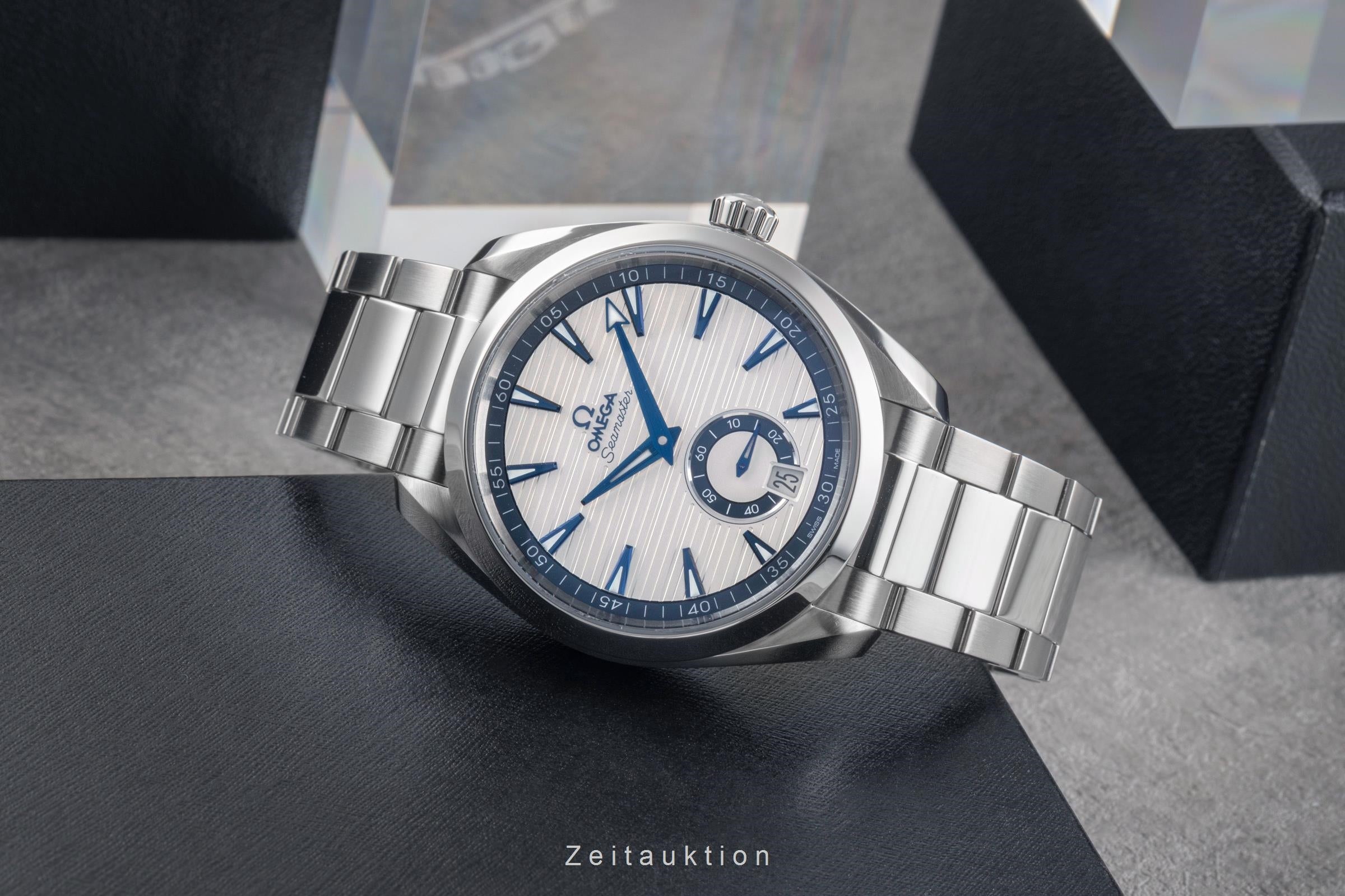 Omega Seamaster acier automatique montre pour hommes 220.10.41.21.02.004 LP: 7500EUR  [2504545]