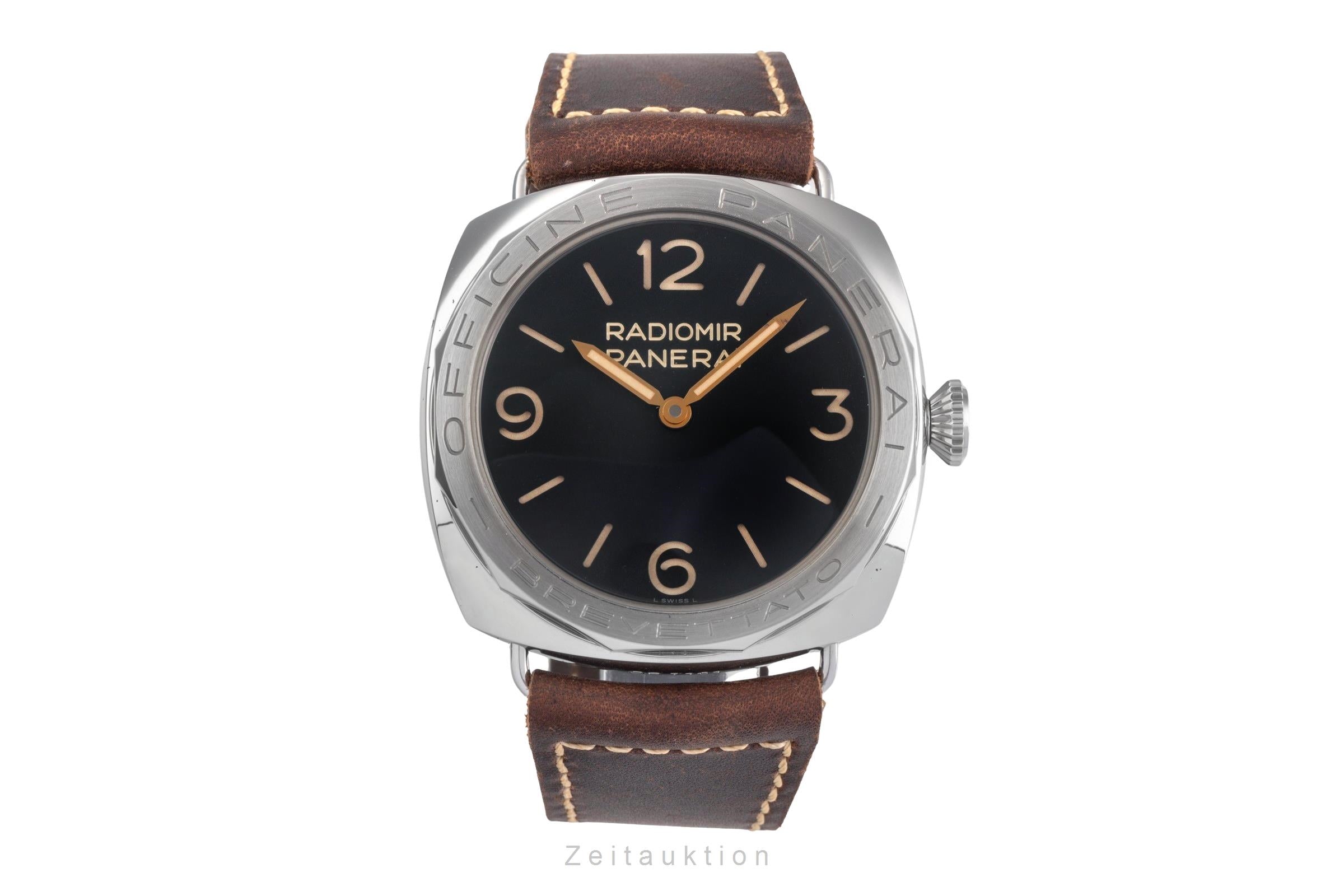 Panerai Radiomir steel manual winding men's watch PAM00685  [2504546]