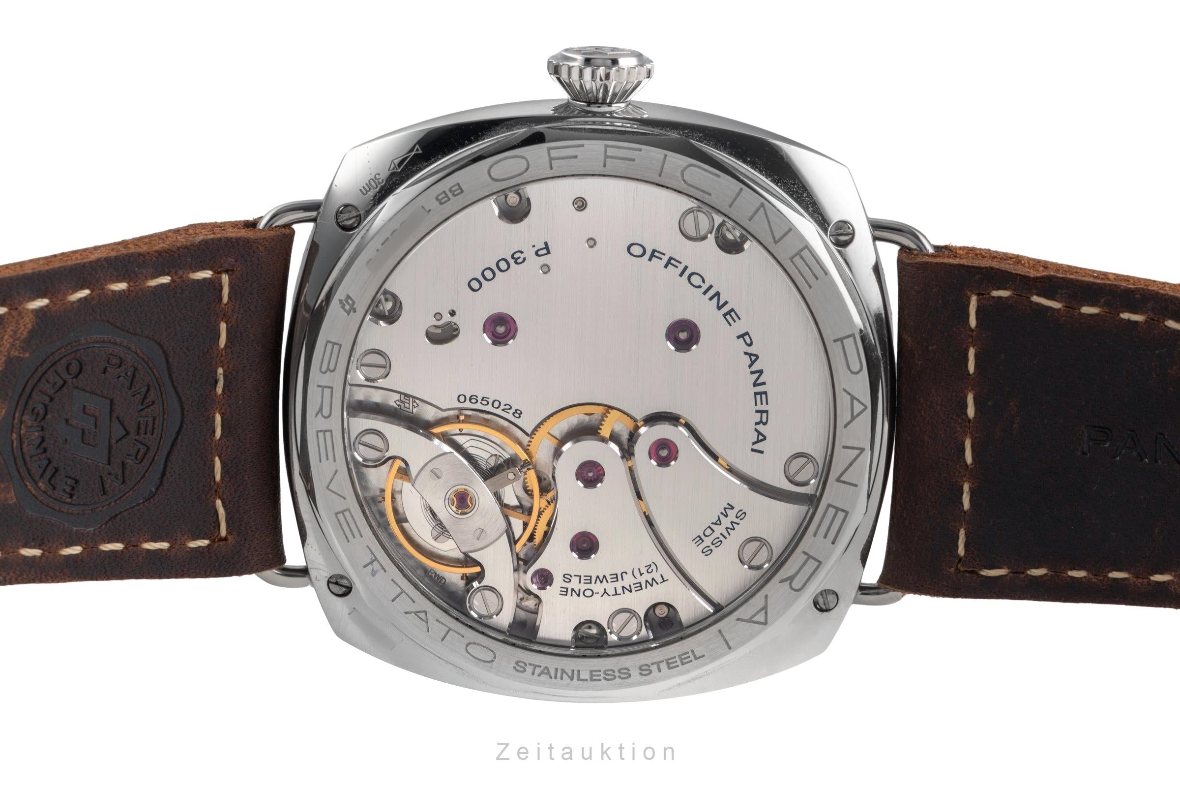 Panerai Radiomir steel manual winding men's watch PAM00685  [2504546]