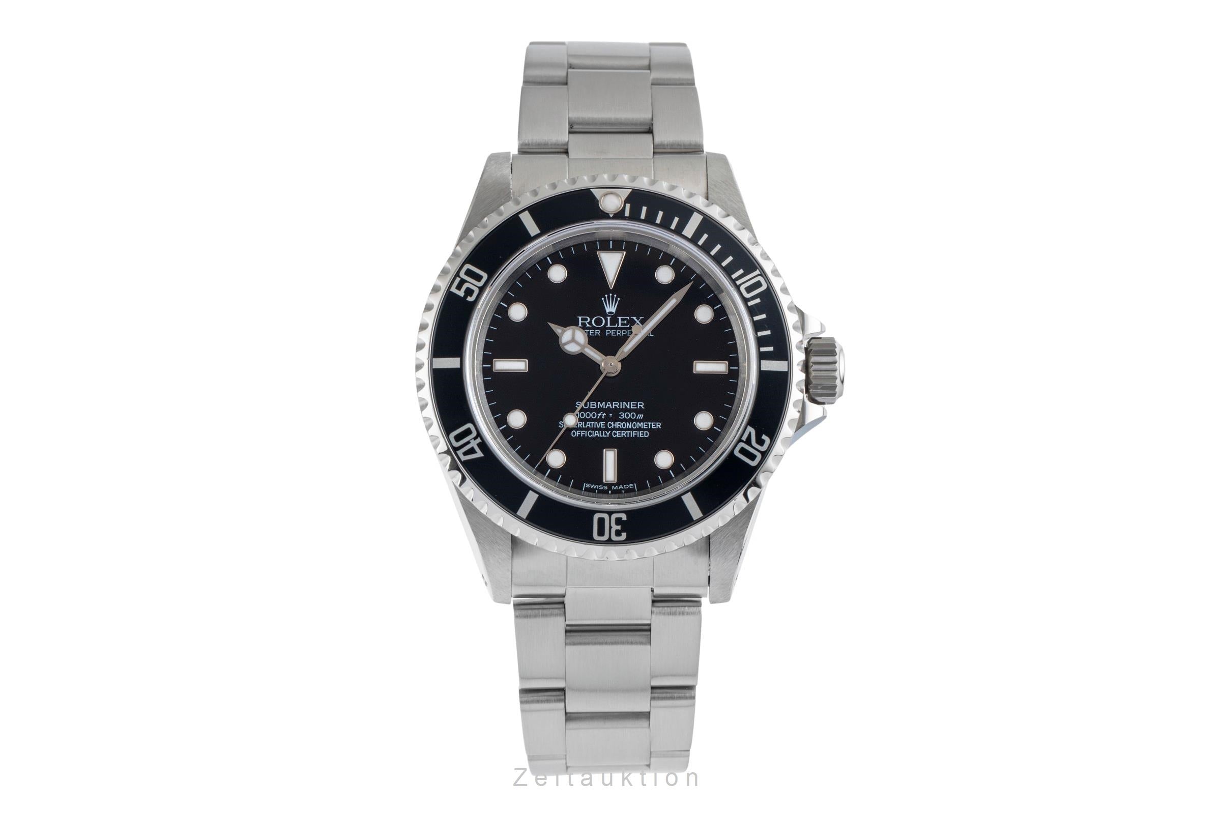 Rolex Submariner acier automatique montre pour hommes 14060  [2504547]