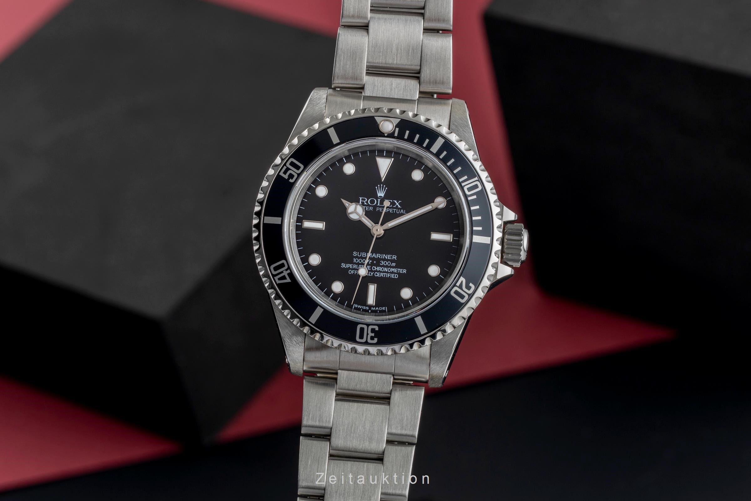 Rolex Submariner acier automatique montre pour hommes 14060  [2504547]