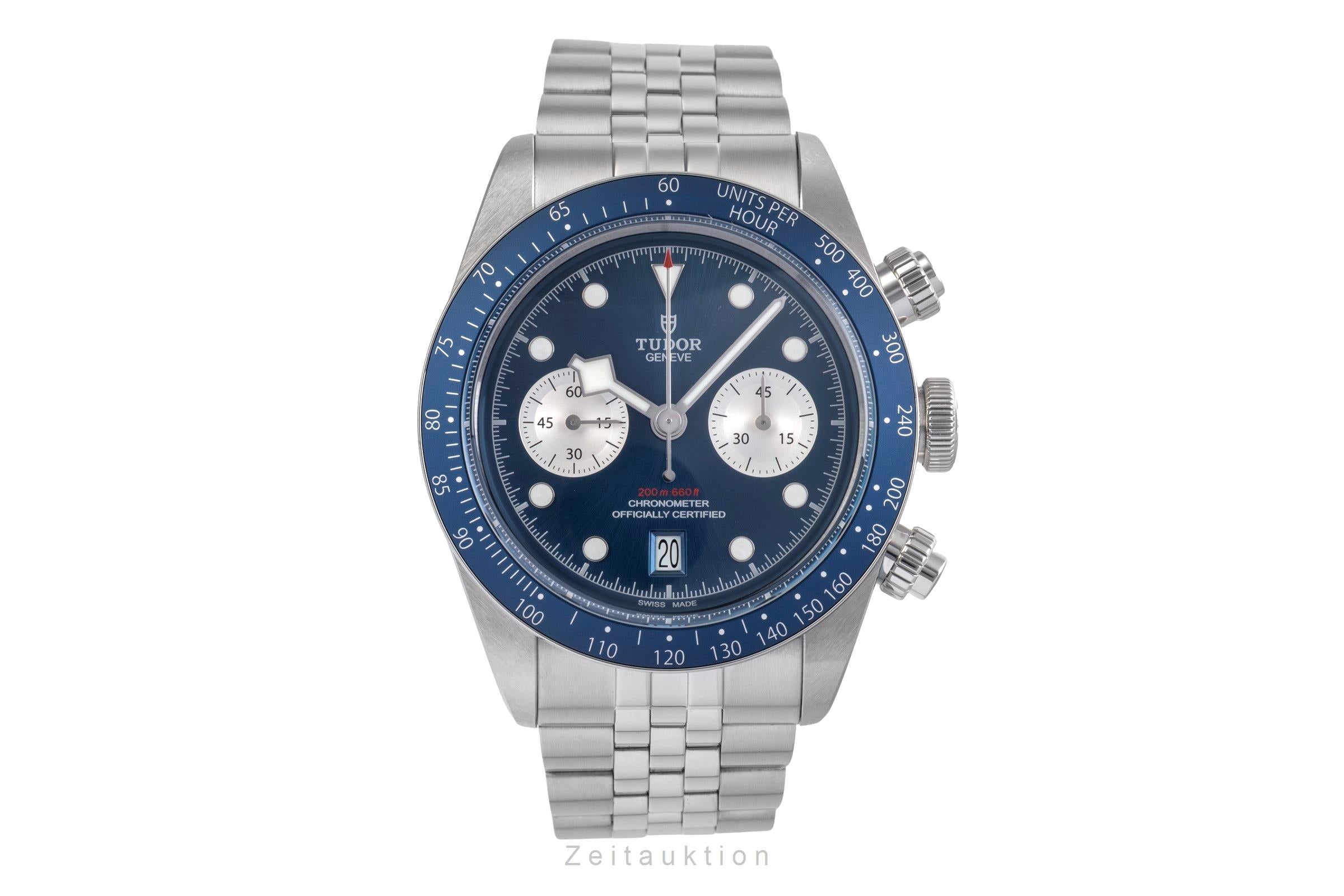 Tudor Black Bay chronographe acier automatique montre pour hommes 79360B-0002 LP: 5870EUR  [2504550]