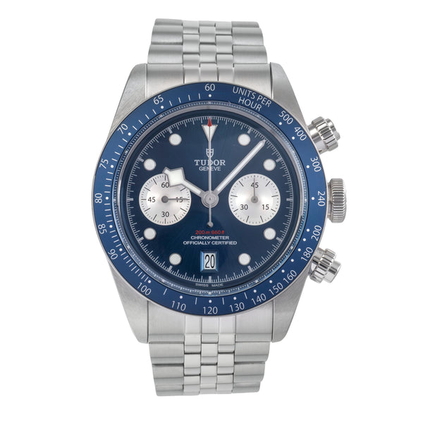 Tudor Black Bay chronographe acier automatique montre pour hommes 79360B-0002 LP: 5870EUR  [2504550]