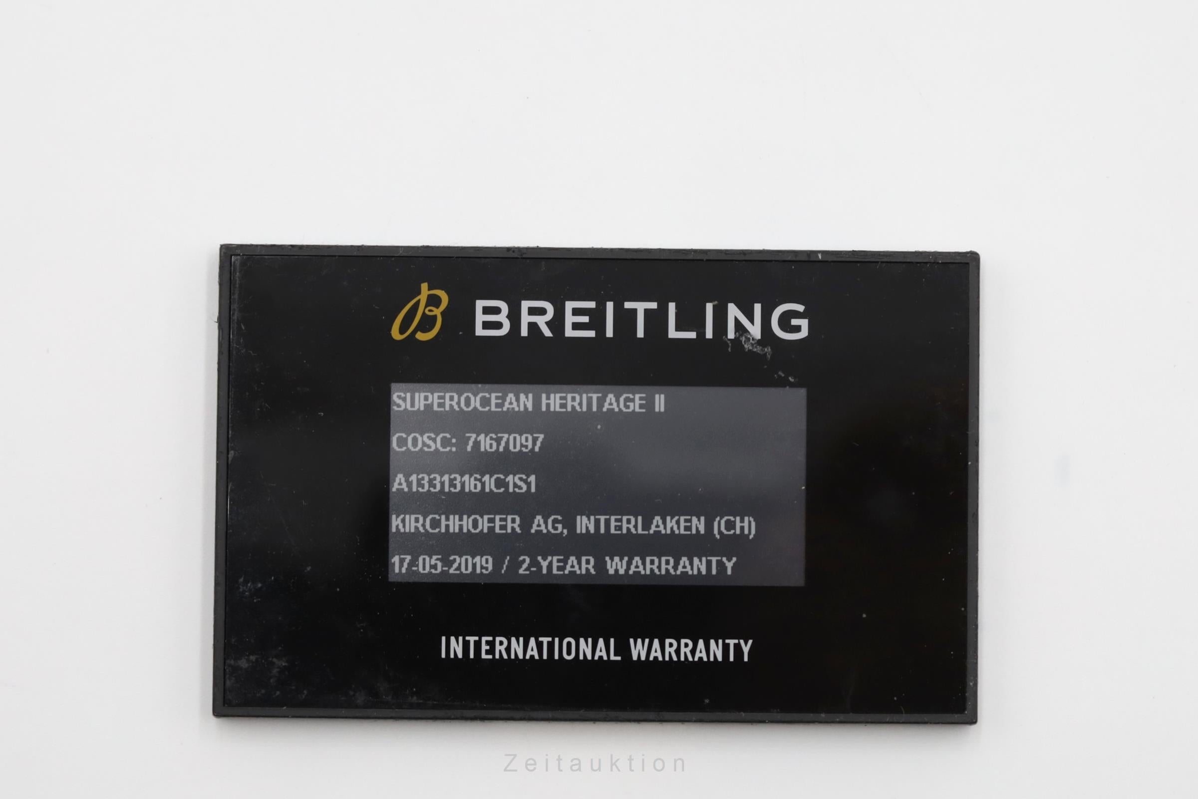 Breitling Superocean Chronograph Stahl Automatik Herrenuhr Ref. A13313161C1S1 [2504551]