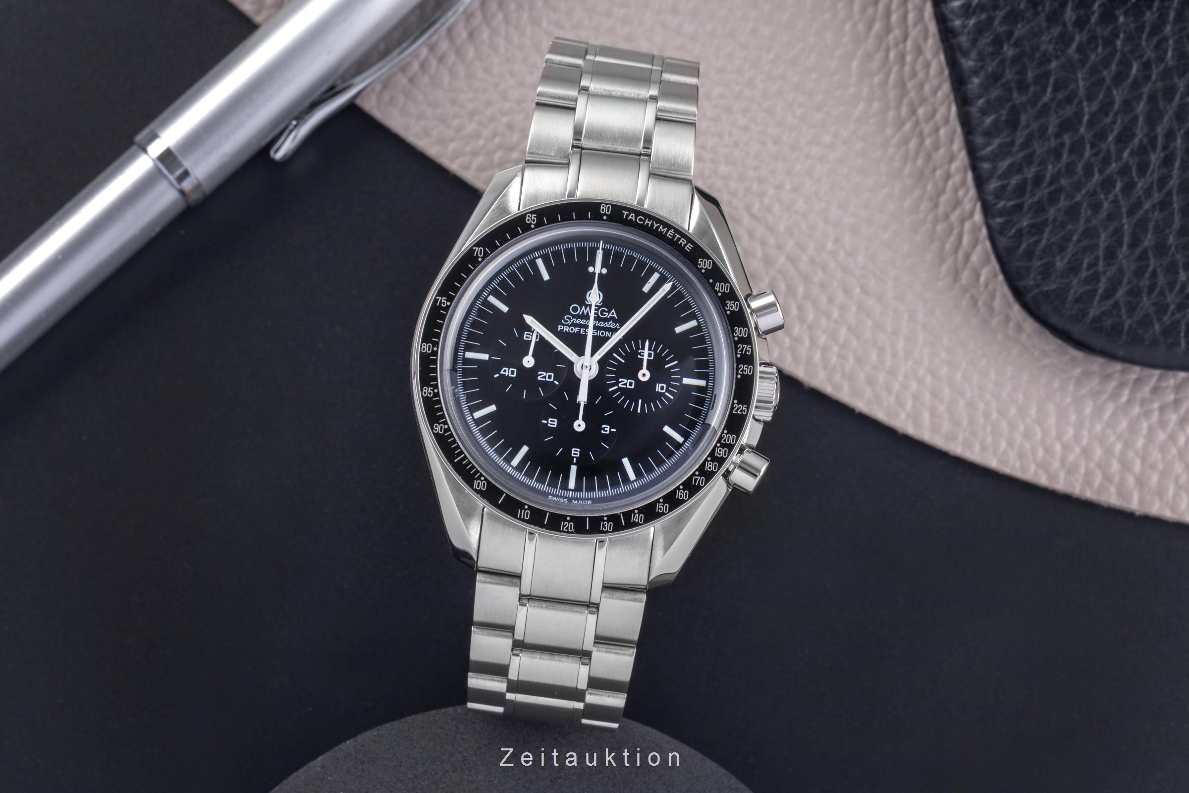 Omega Speedmaster Moonwatch chronographe acier à remontage manuel montre pour hommes 3570.50.00  [2504552]