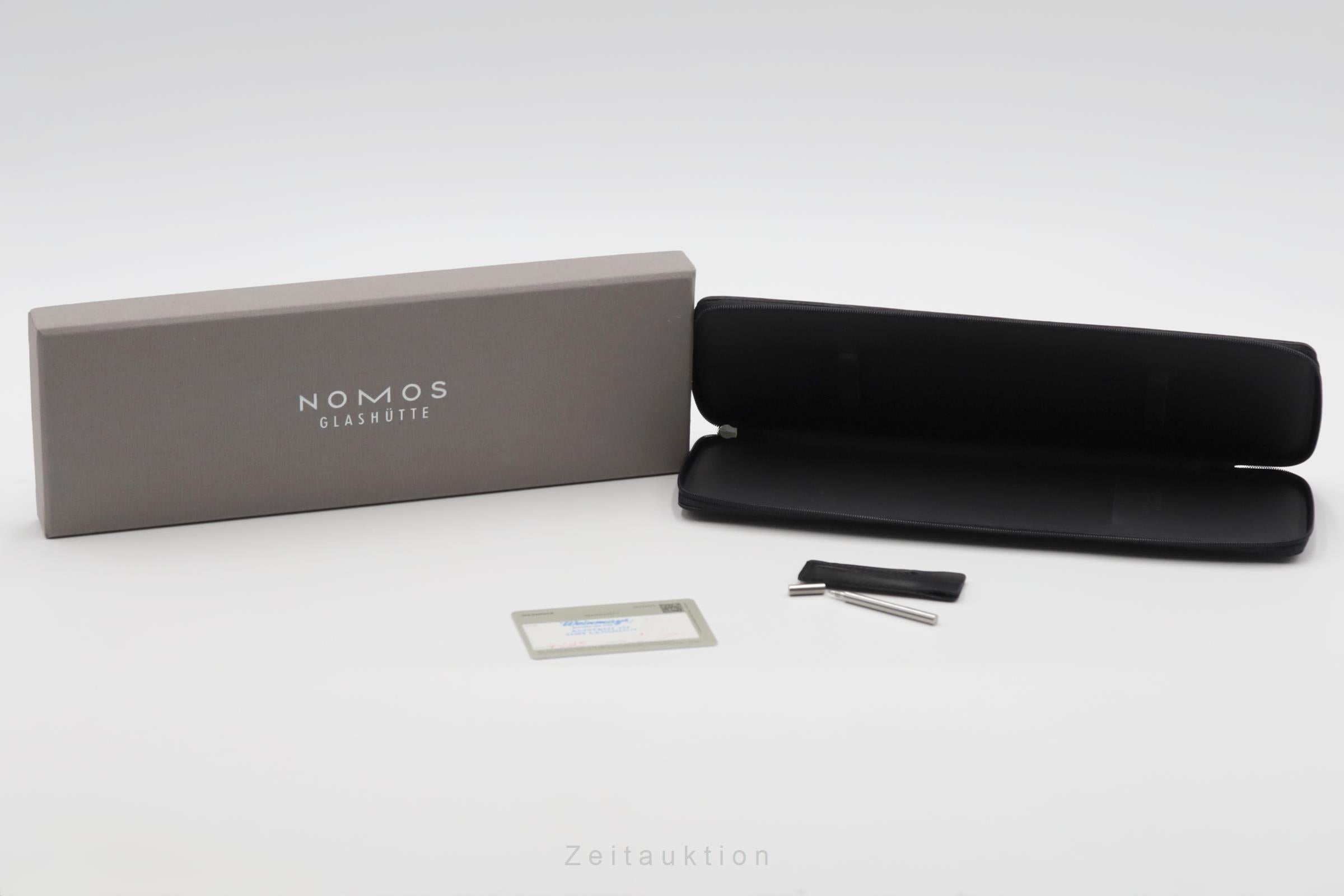 Nomos Zürich Weltzeituhr Stahl Automatik Herrenuhr Ref. 805 Box & Papiere 2025 [2504553]
