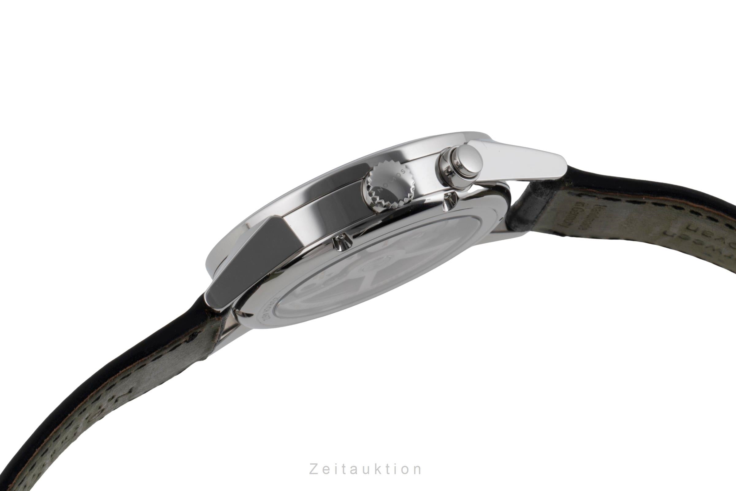 Nomos Zürich Weltzeituhr Stahl Automatik Herrenuhr Ref. 805 Box & Papiere 2025 [2504553]