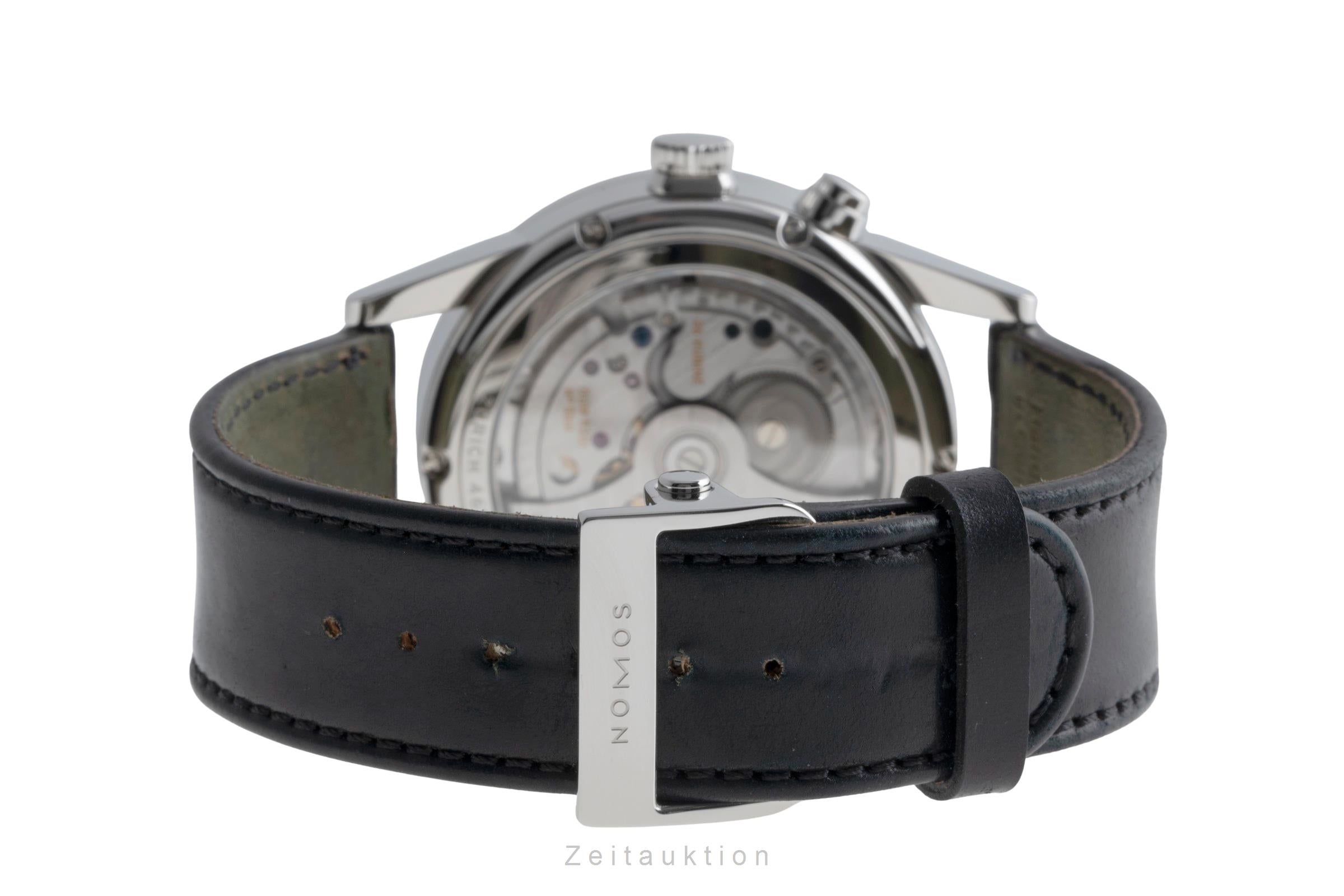 Nomos Zürich Weltzeituhr Stahl Automatik Herrenuhr Ref. 805 Box & Papiere 2025 [2504553]
