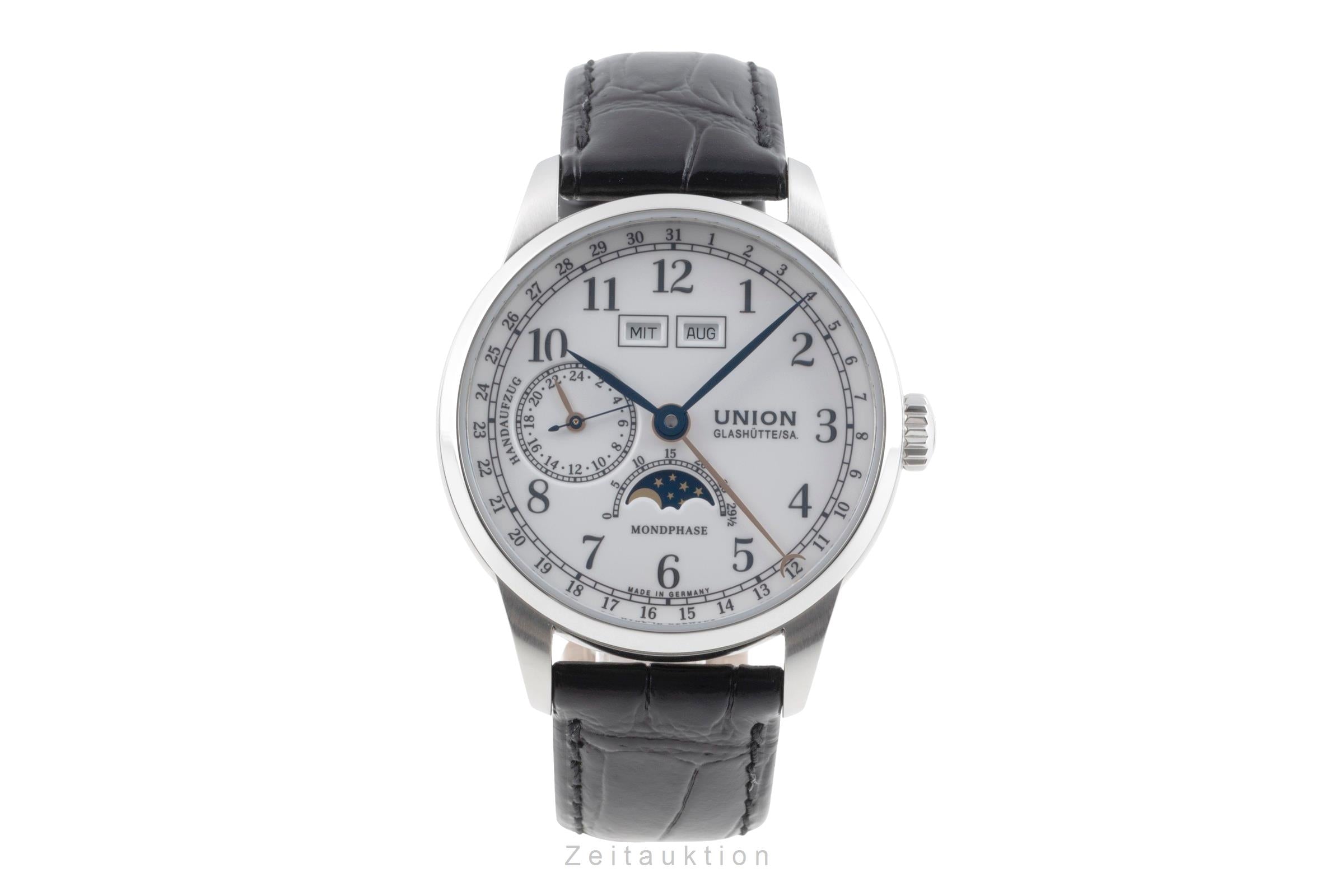 Union Glashütte 1893 steel manual winding men's watch D007.458.16.017.00 LP: 3100EUR  [2504554]
