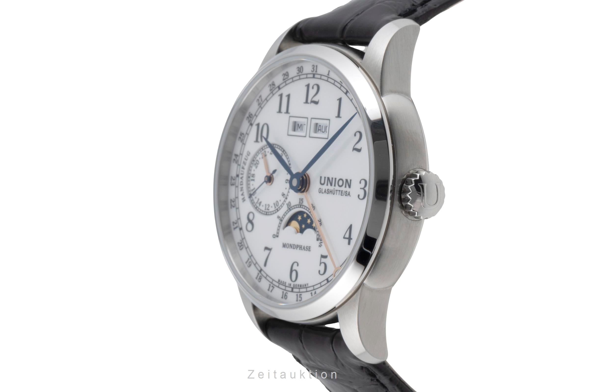 Union Glashütte 1893 steel manual winding men's watch D007.458.16.017.00 LP: 3100EUR  [2504554]
