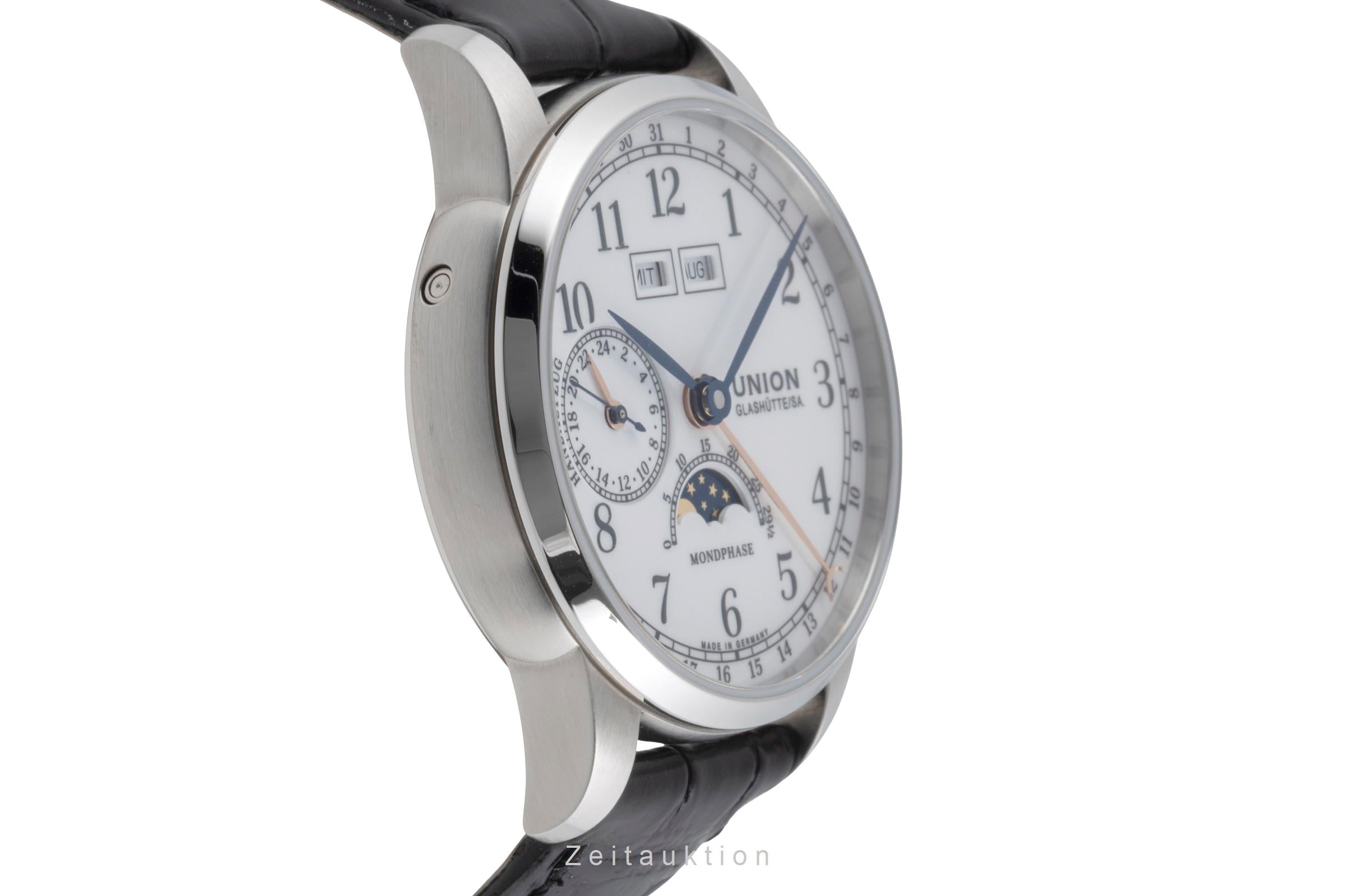 Union Glashütte 1893 steel manual winding men's watch D007.458.16.017.00 LP: 3100EUR  [2504554]