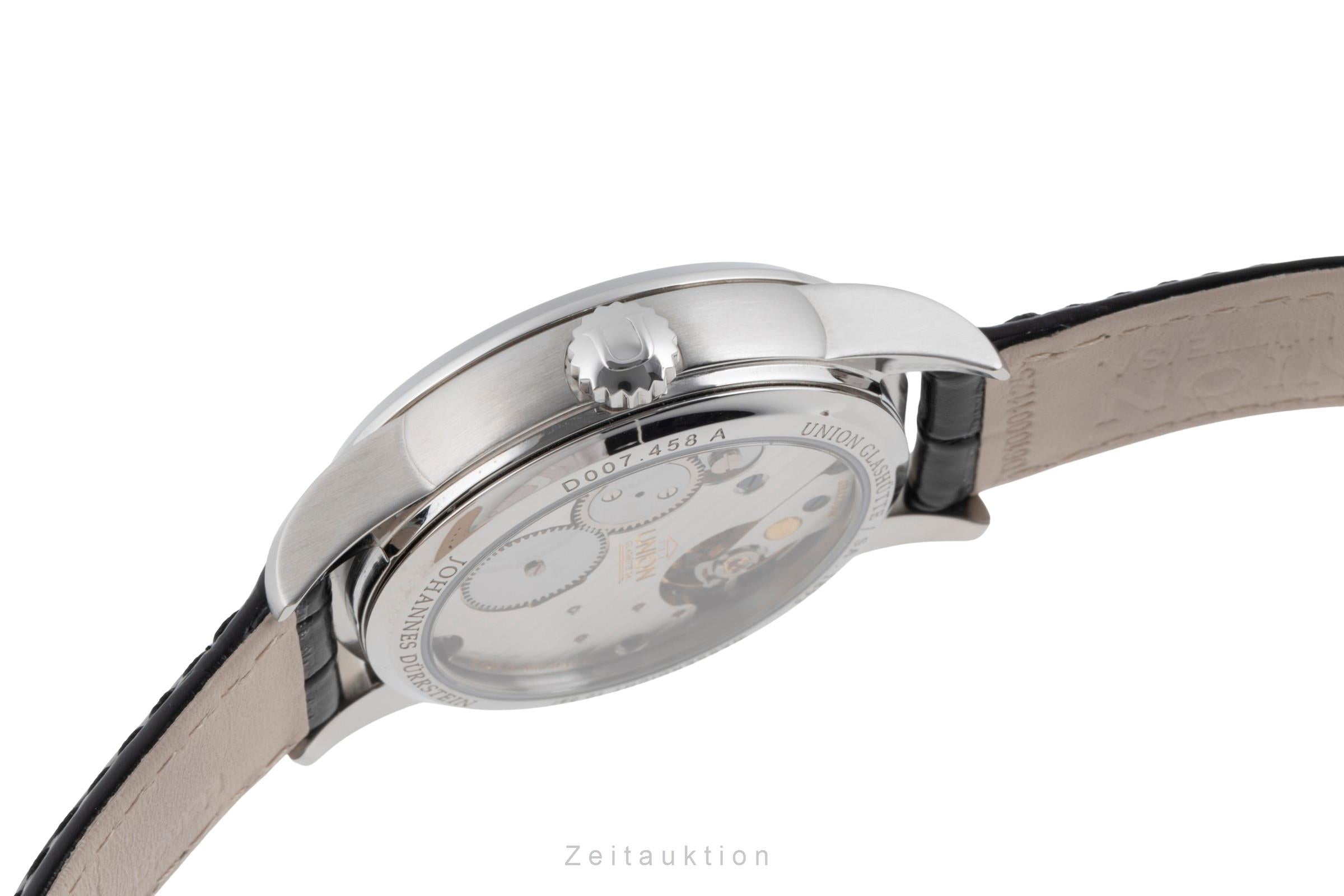 Union Glashütte 1893 steel manual winding men's watch D007.458.16.017.00 LP: 3100EUR  [2504554]