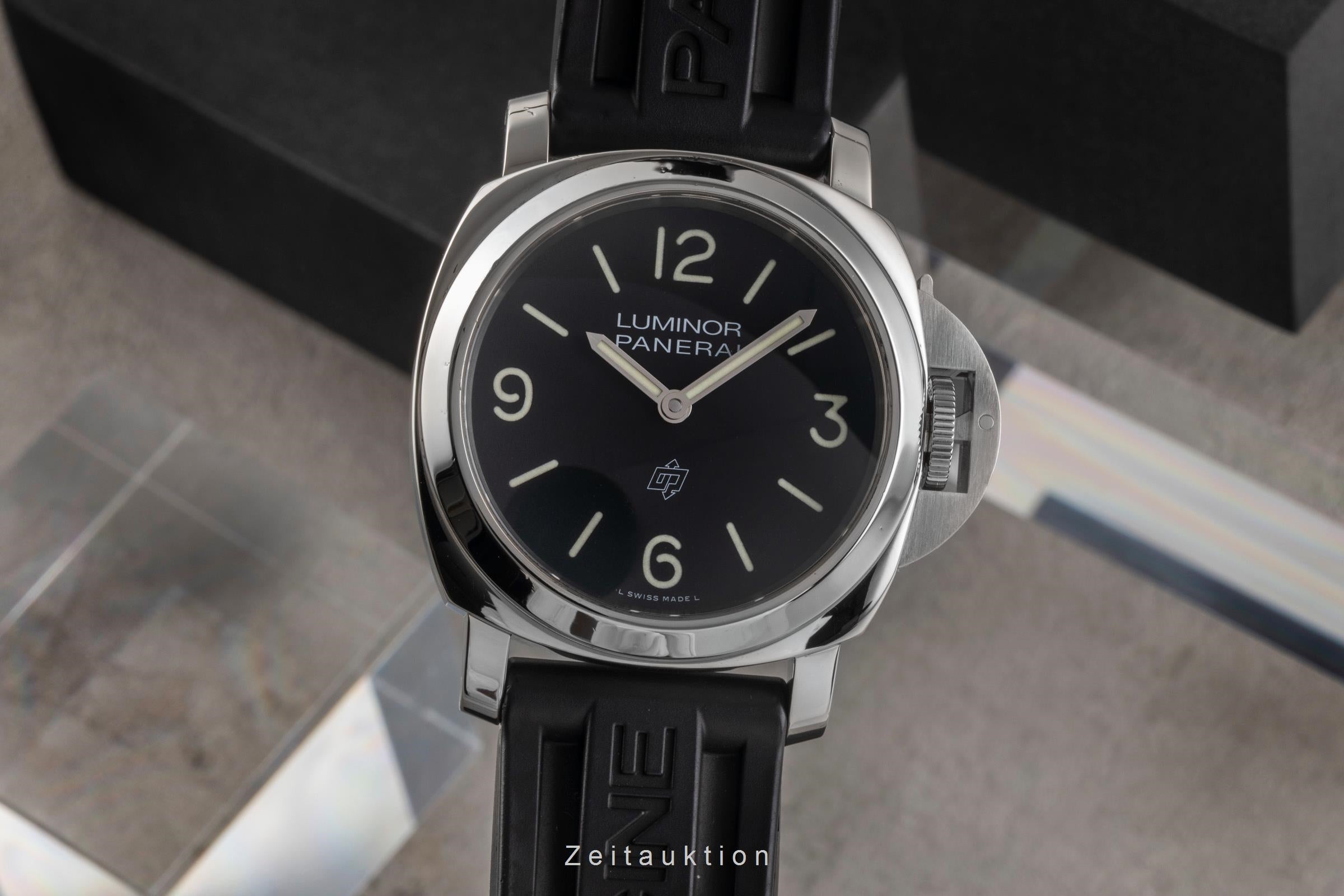 Panerai Luminor  acier à remontage manuel montre pour hommes PAM01086 LP: 5700EUR  [2504555]