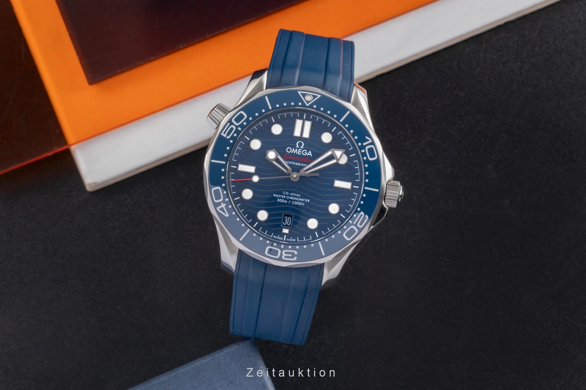 Omega Seamaster steel automatic men's watch 210.32.42.20.03.001 LP: 6100EUR  [2504556]