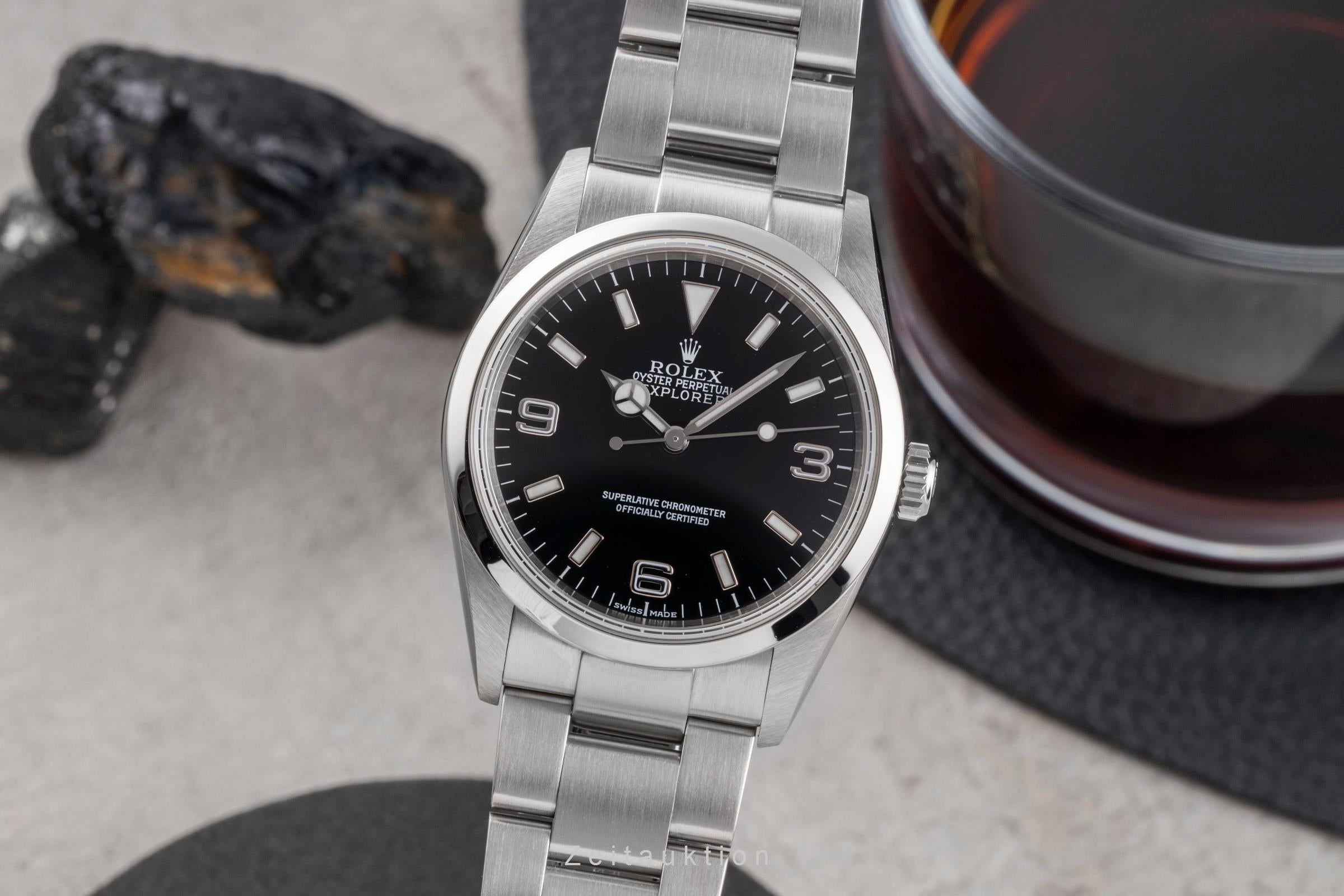 Rolex Explorer steel automatic men's watch 114270  [2504558]