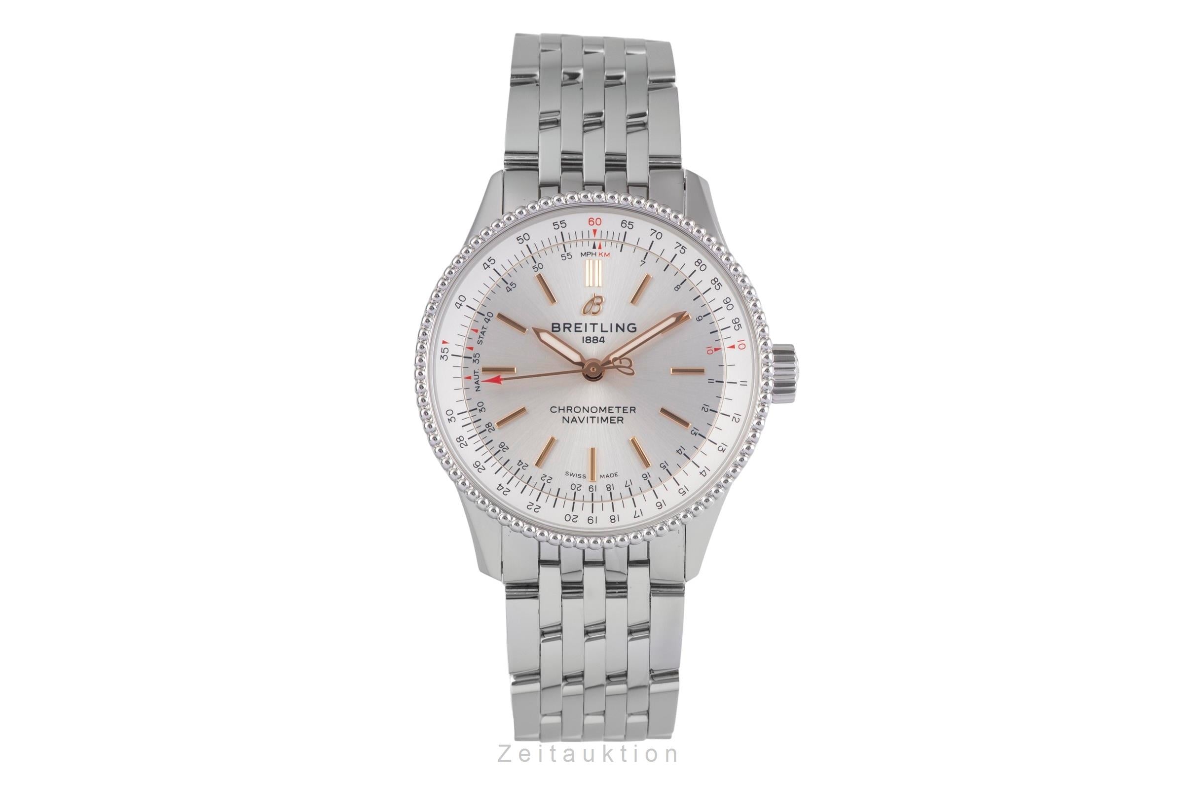 Breitling Navitimer steel automatic men's watch A17395F41G1A1  [2504559]