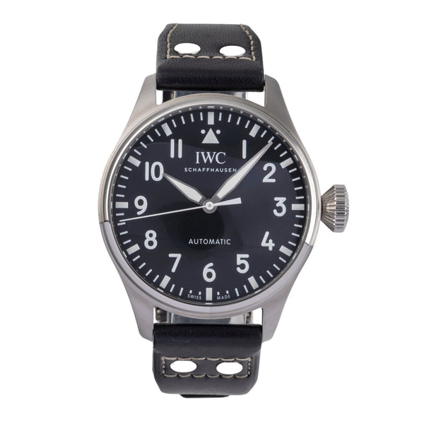 IWC Big Pilot acier automatique montre pour hommes IW329301 LP: 9600EUR  [2504560]