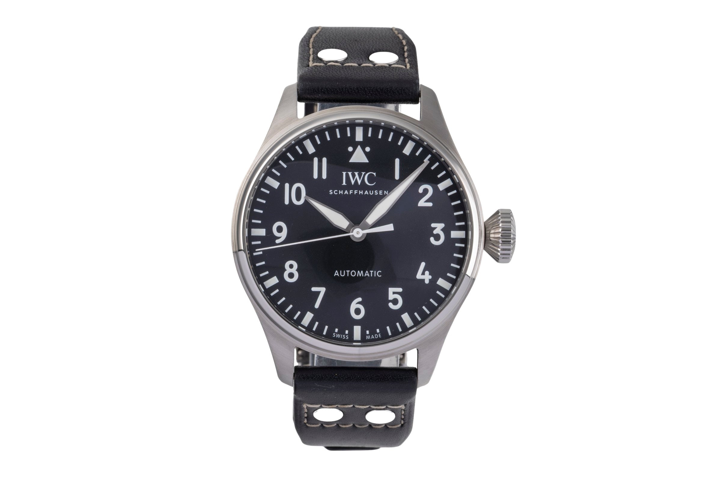 IWC Big Pilot acier automatique montre pour hommes IW329301 LP: 9600EUR  [2504560]