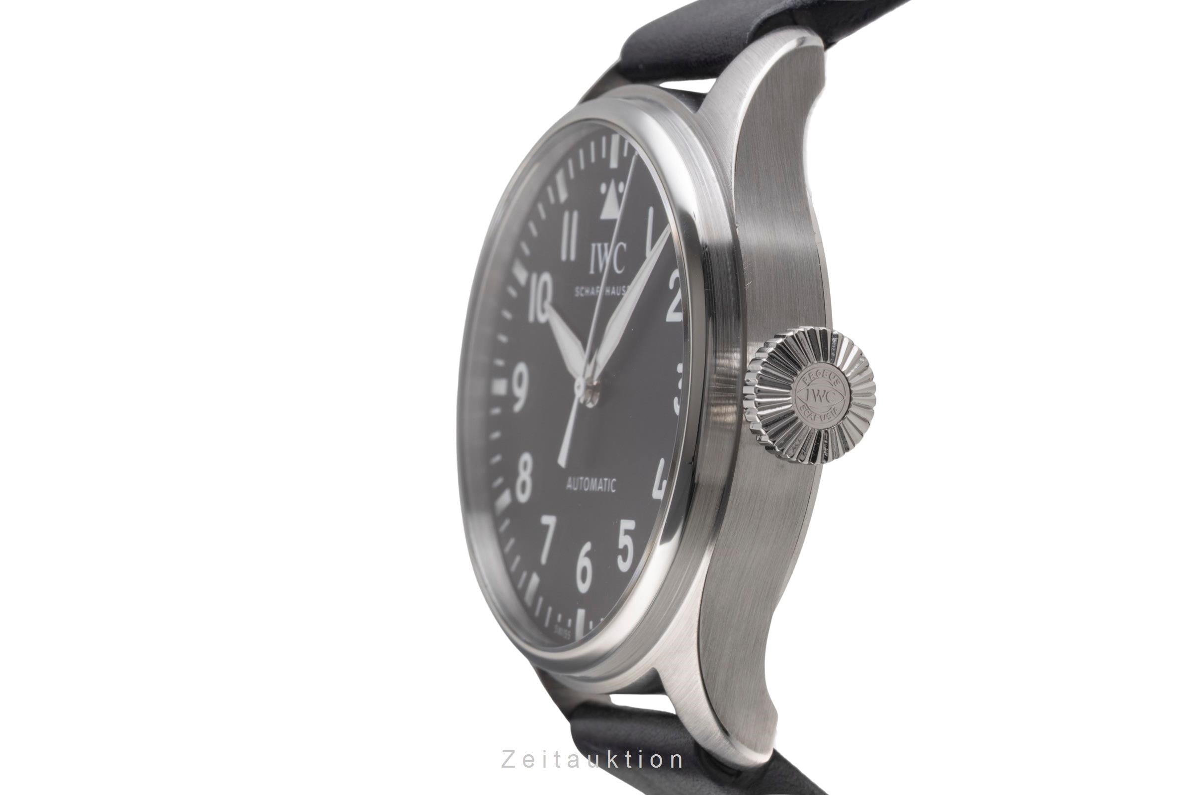 IWC Big Pilot acier automatique montre pour hommes IW329301 LP: 9600EUR  [2504560]