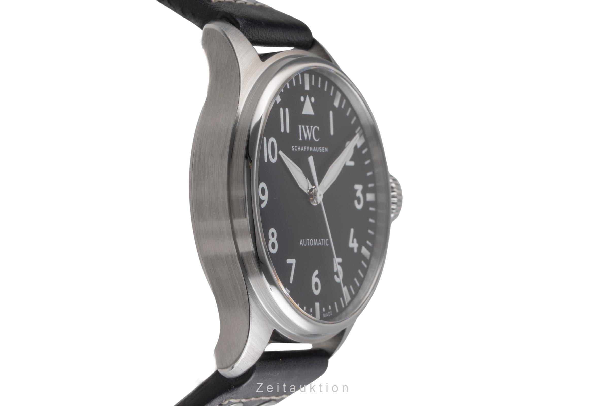 IWC Big Pilot acier automatique montre pour hommes IW329301 LP: 9600EUR  [2504560]