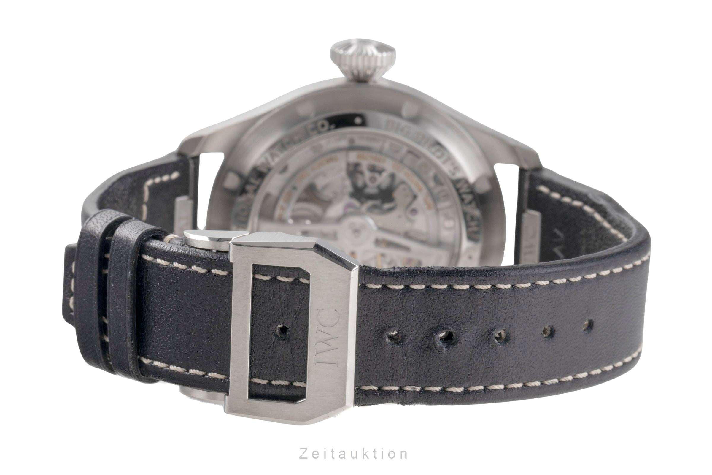 IWC Big Pilot acier automatique montre pour hommes IW329301 LP: 9600EUR  [2504560]