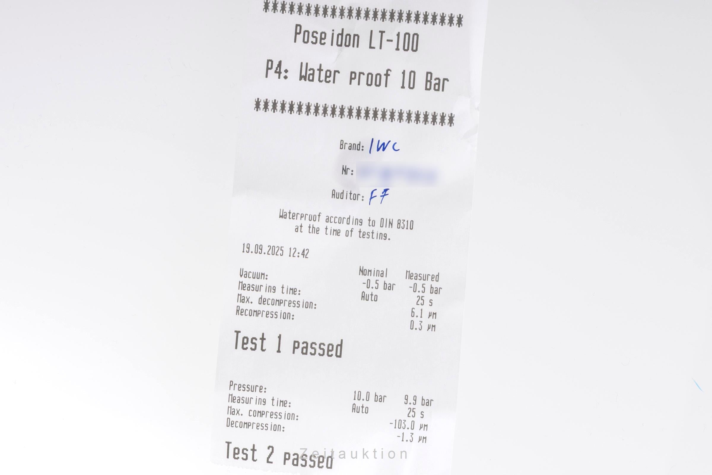 IWC Big Pilot acier automatique montre pour hommes IW329301 LP: 9600EUR  [2504560]