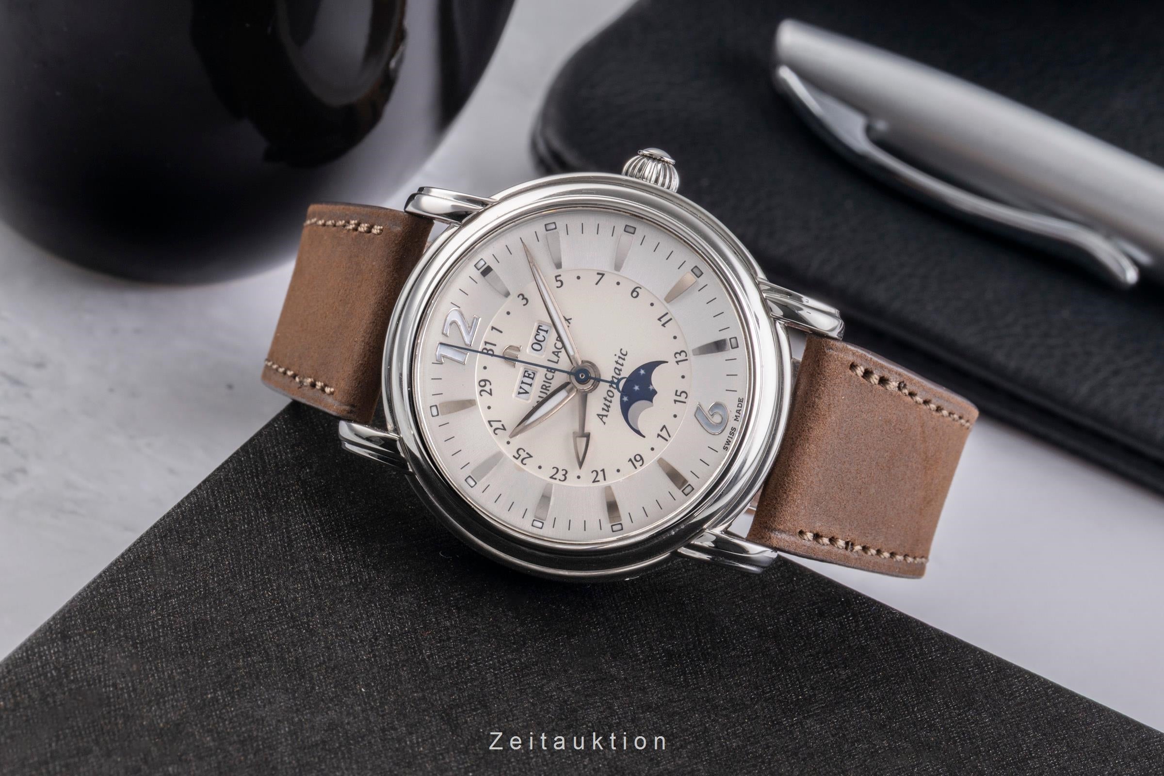 Maurice Lacroix Masterpiece acero automático reloj para caballeros MP6347  [2504561]