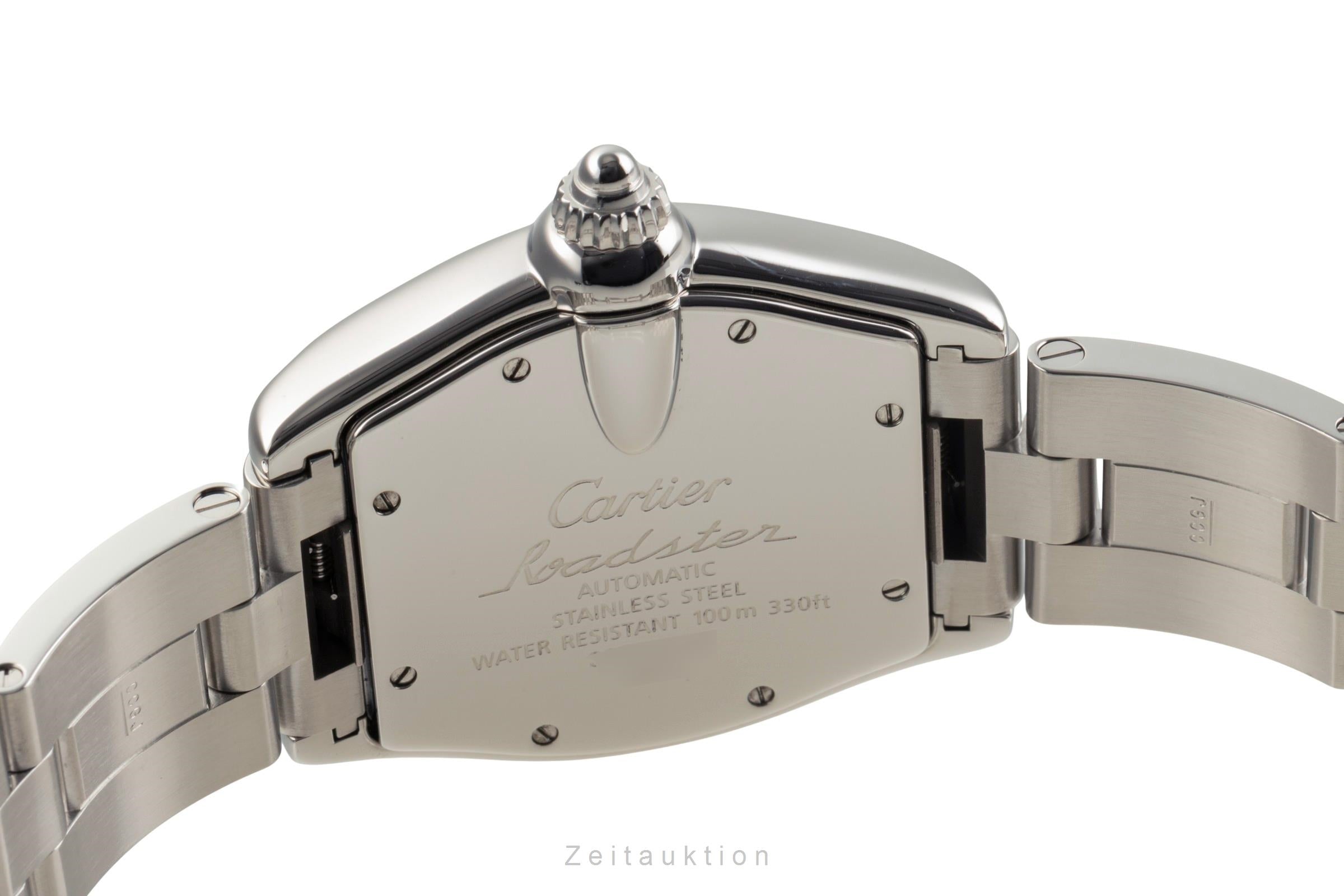 Cartier Roadster acero automático reloj para caballeros W62002V3, 2510  [2504563]