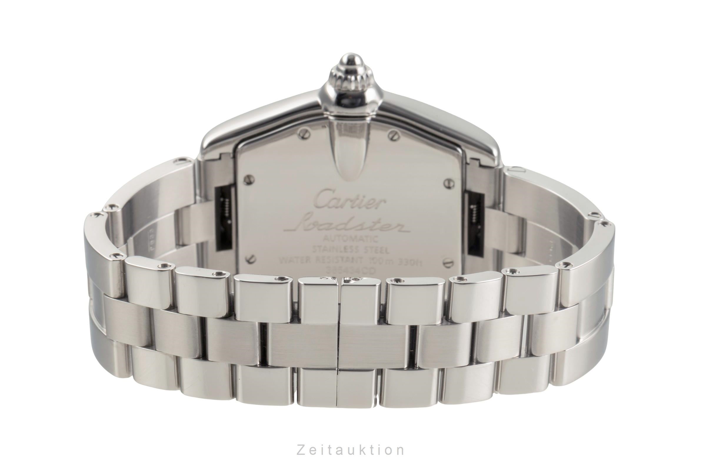 Cartier Roadster acero automático reloj para caballeros W62002V3, 2510  [2504563]