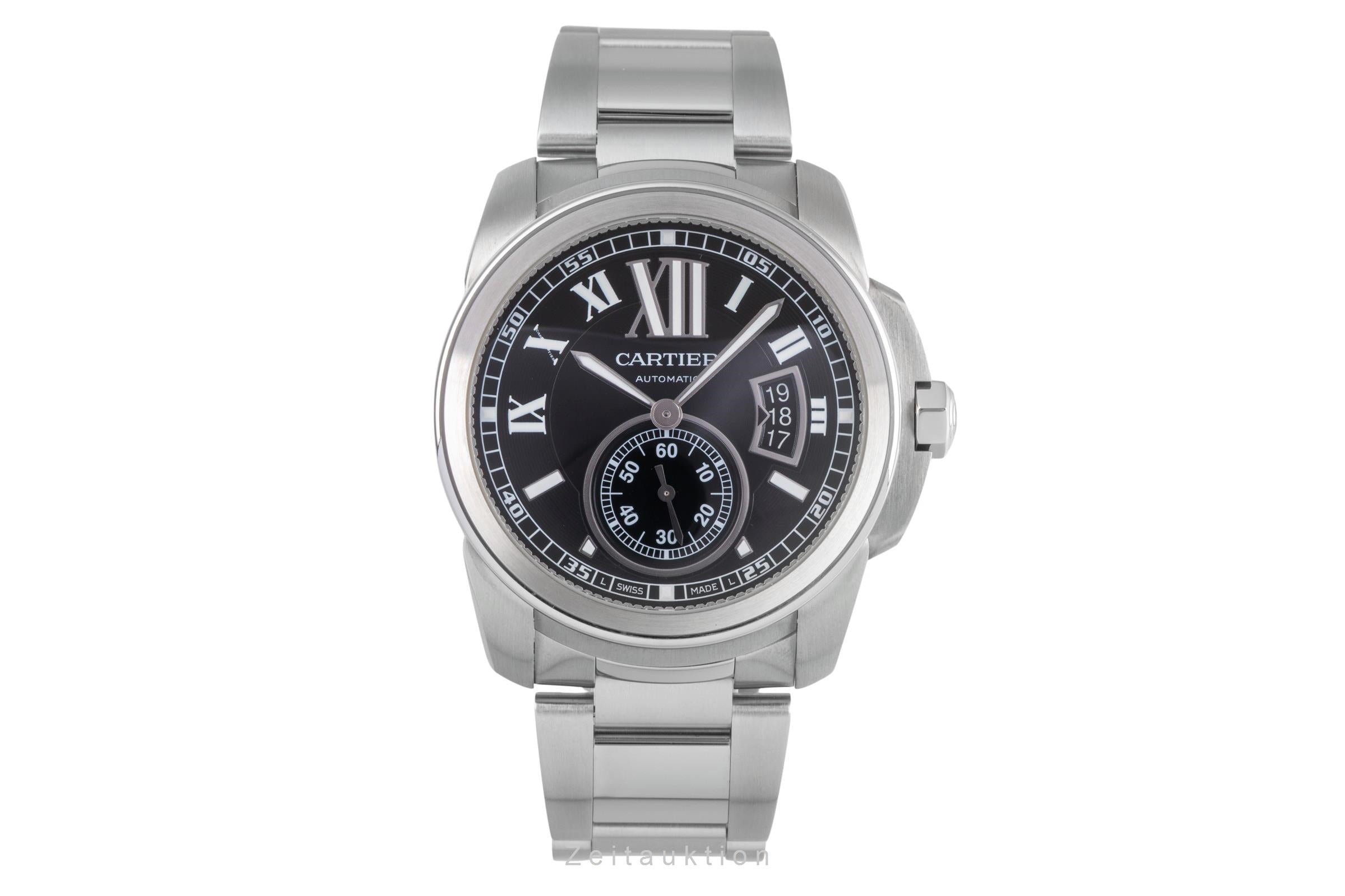 Cartier Calibre de Cartier acier automatique montre pour hommes W7100016  [2504564]