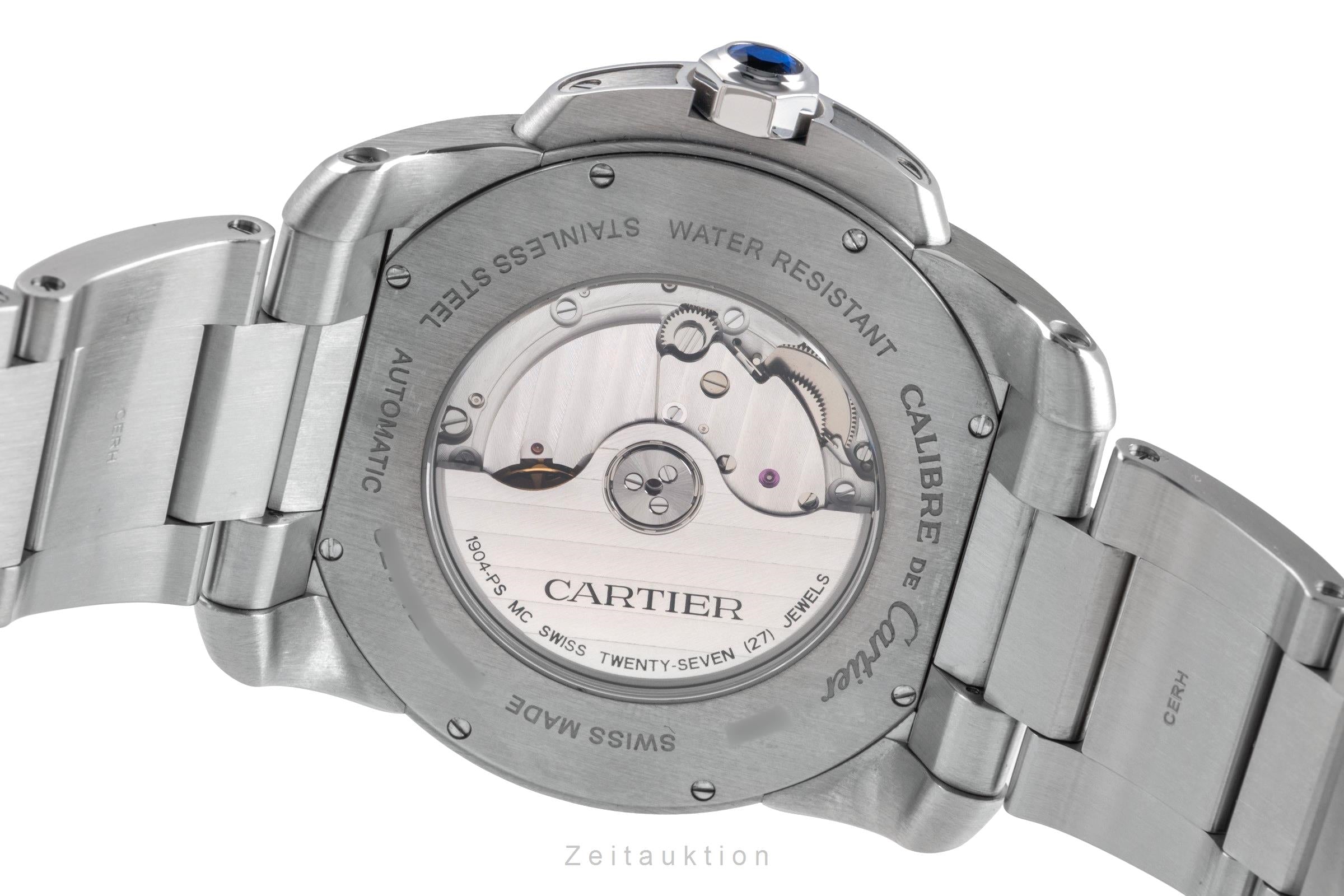 Cartier Calibre de Cartier acier automatique montre pour hommes W7100016  [2504564]