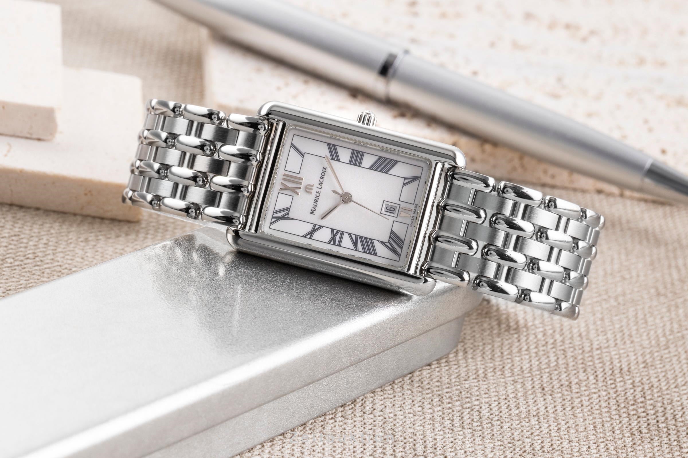 Maurice Lacroix Classic Serie steel quartz women's watch LC2016  [2504567]