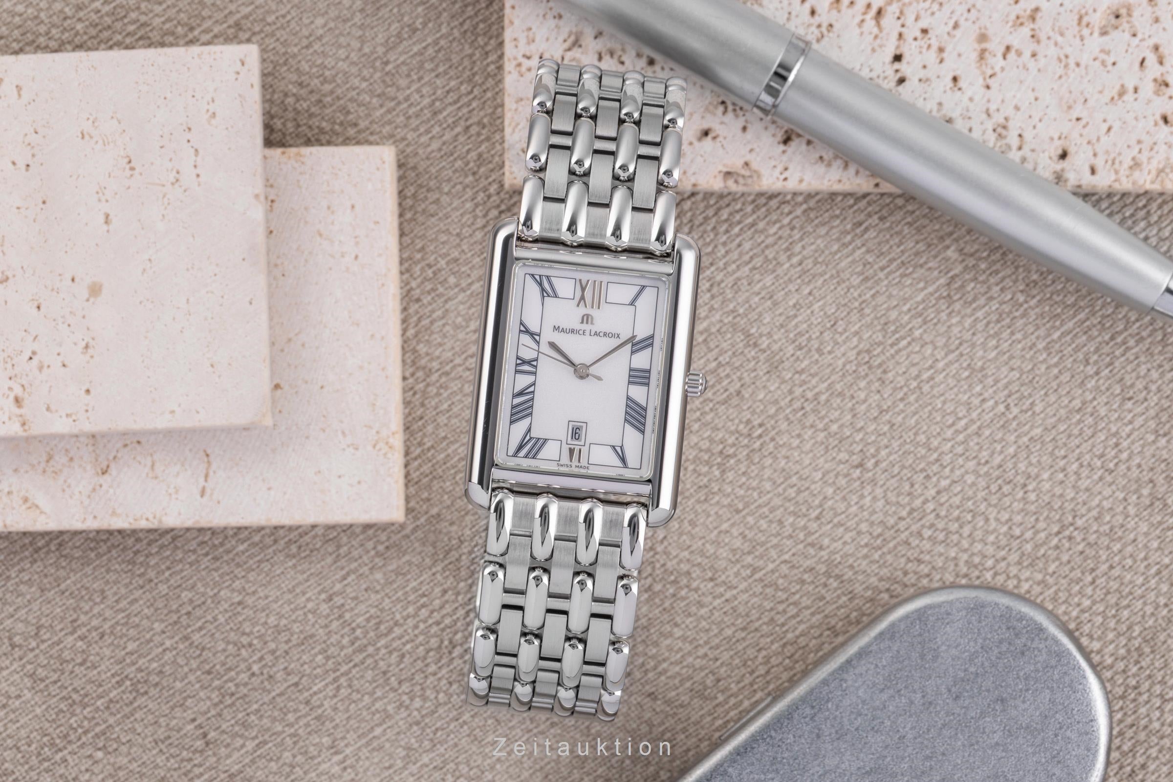 Maurice Lacroix Classic Serie steel quartz women's watch LC2016  [2504567]