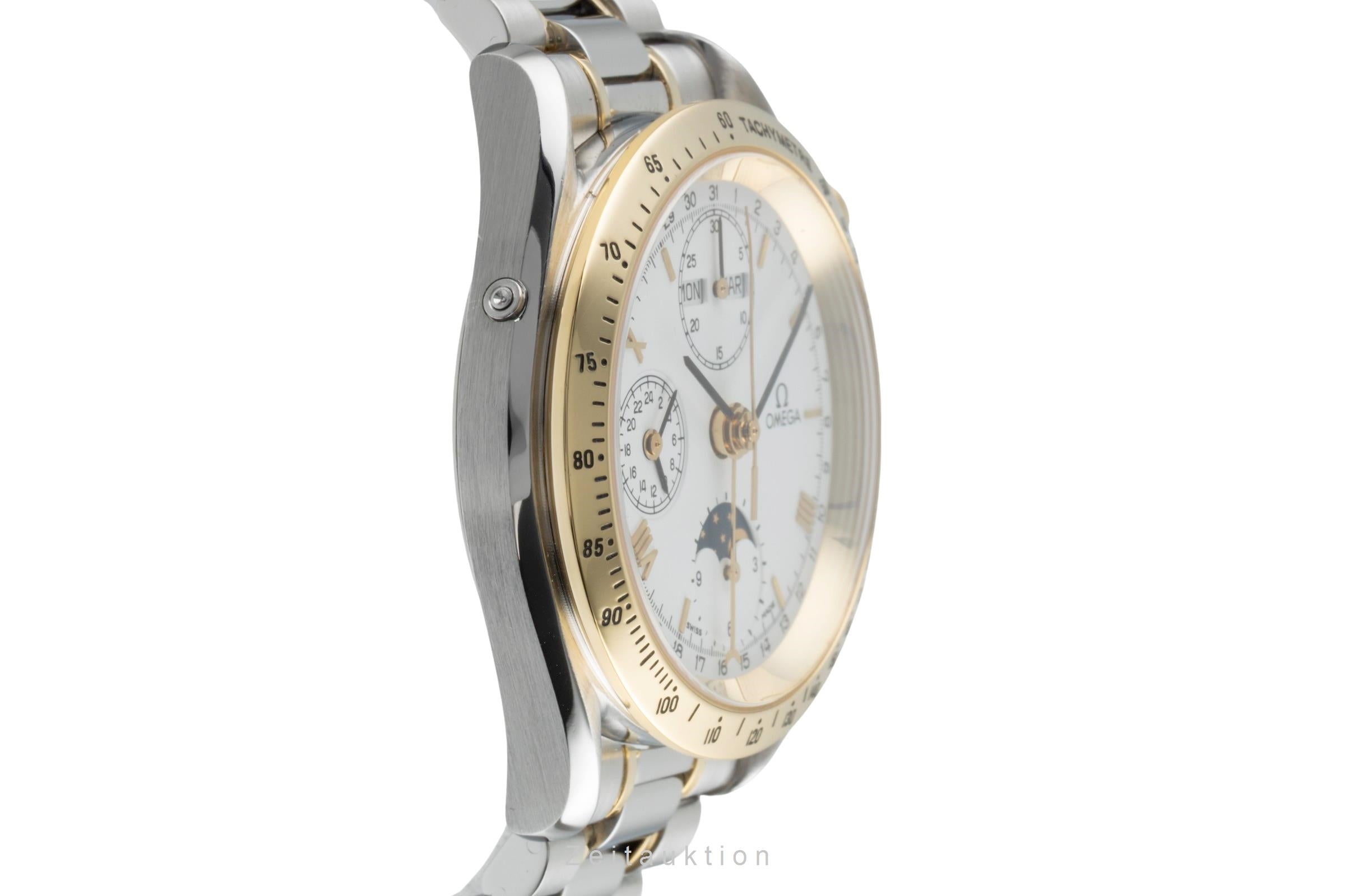 Omega Speedmaster chronograph steel / gold automatic men's watch 3730.20.00, 175.0034  [2504570]