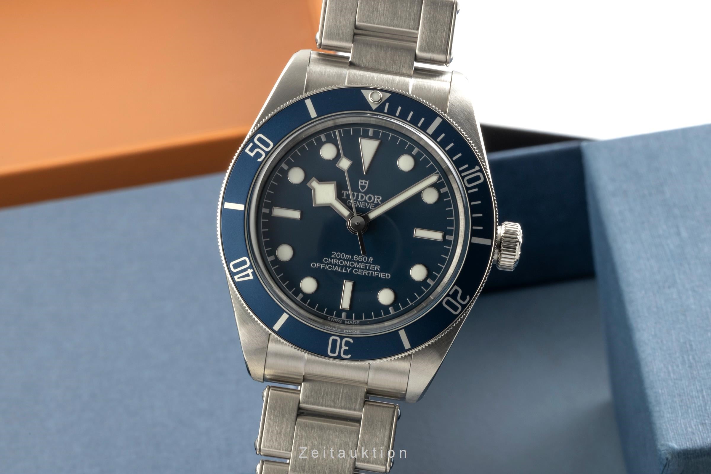 Tudor Black Bay Fifty-Eight Edelstahl Automatik Herrenuhr Ref. 79030B B&P 2021 [2504571]