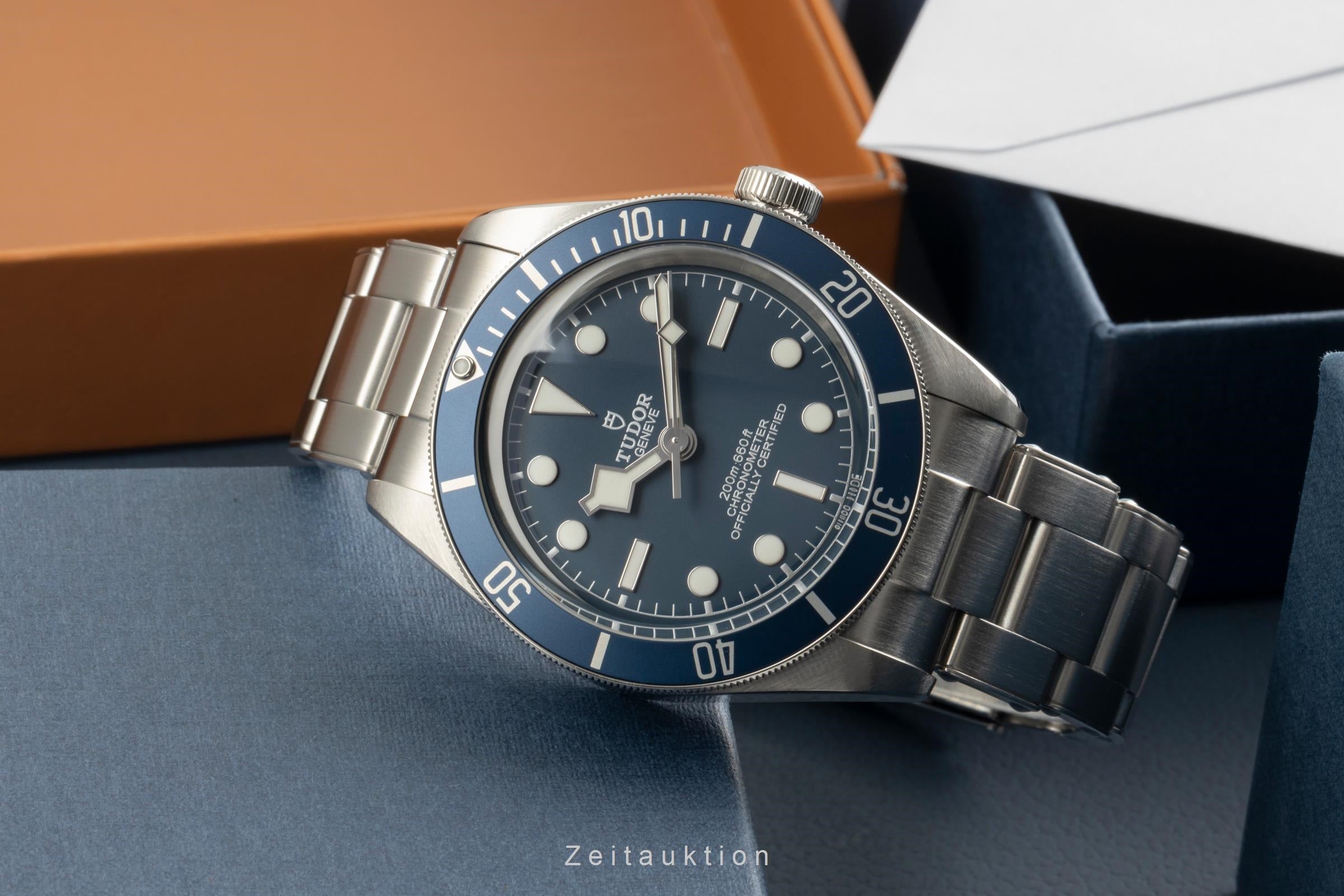 Tudor Black Bay Fifty-Eight Edelstahl Automatik Herrenuhr Ref. 79030B B&P 2021 [2504571]