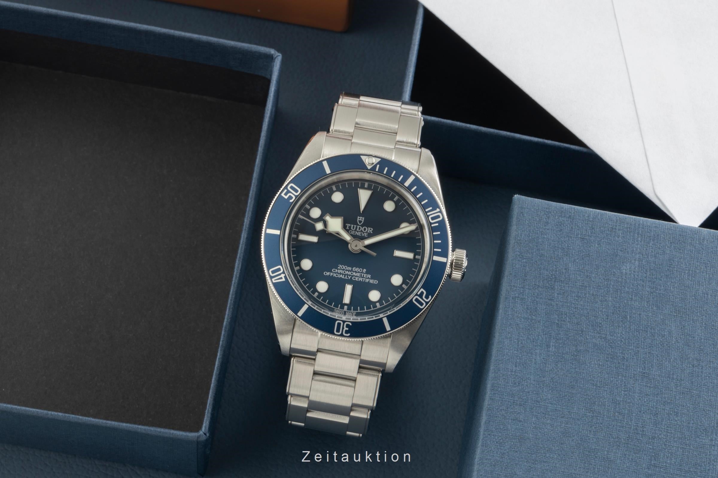 Tudor Black Bay Fifty-Eight Edelstahl Automatik Herrenuhr Ref. 79030B B&P 2021 [2504571]