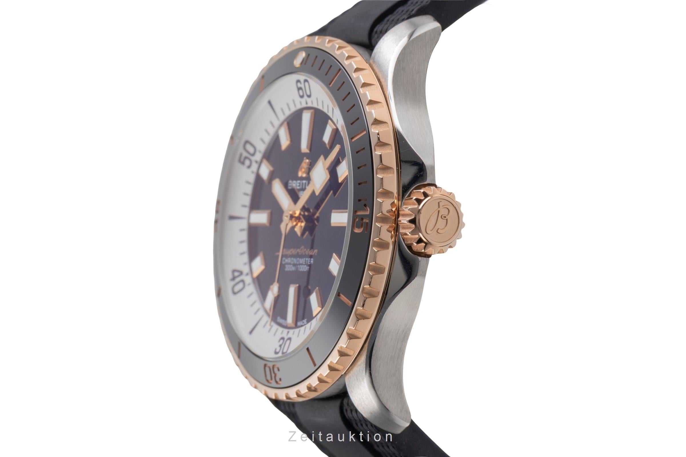 Breitling Superocean steel / gold automatic men's watch U17375 LP: 7200EUR  [2504572]