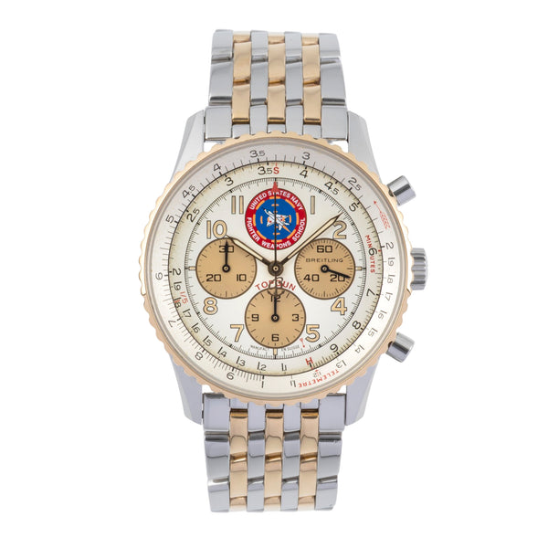 Breitling Navitimer chronographe acier / or  automatique montre pour hommes D30022 Limited  [2504574]