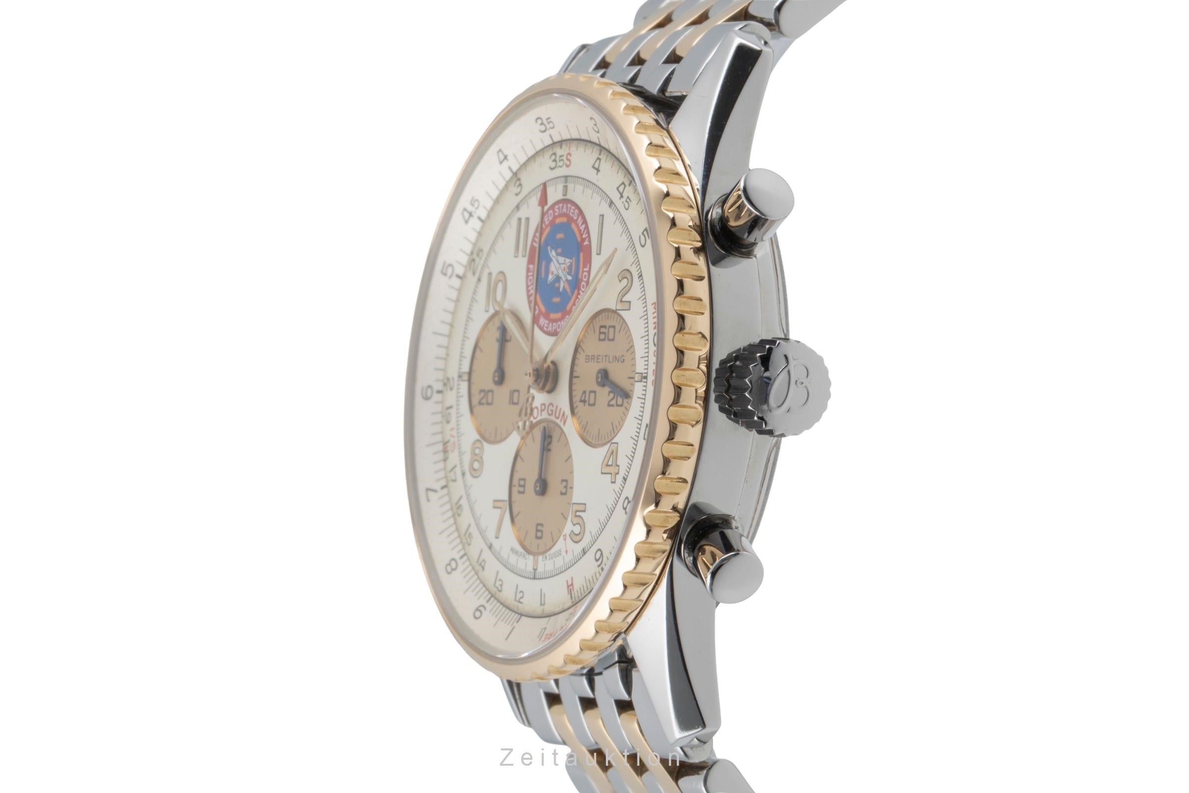 Breitling Navitimer chronographe acier / or  automatique montre pour hommes D30022 Limited  [2504574]