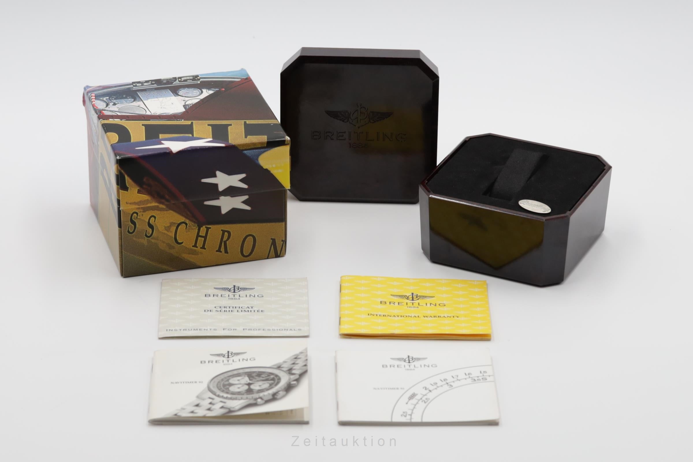 Breitling Navitimer chronographe acier / or  automatique montre pour hommes D30022 Limited  [2504574]