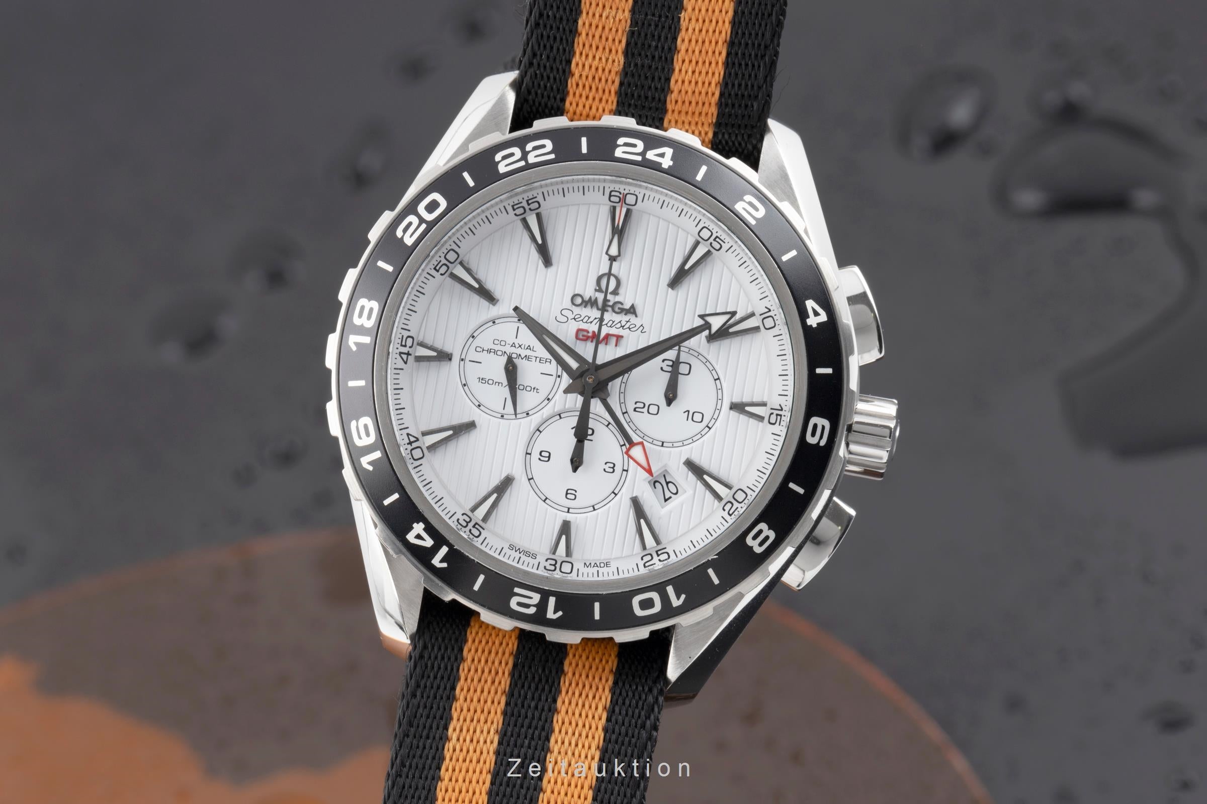 Omega Seamaster chronograph steel automatic men's watch 231.13.44.52.04.001  [2504580]