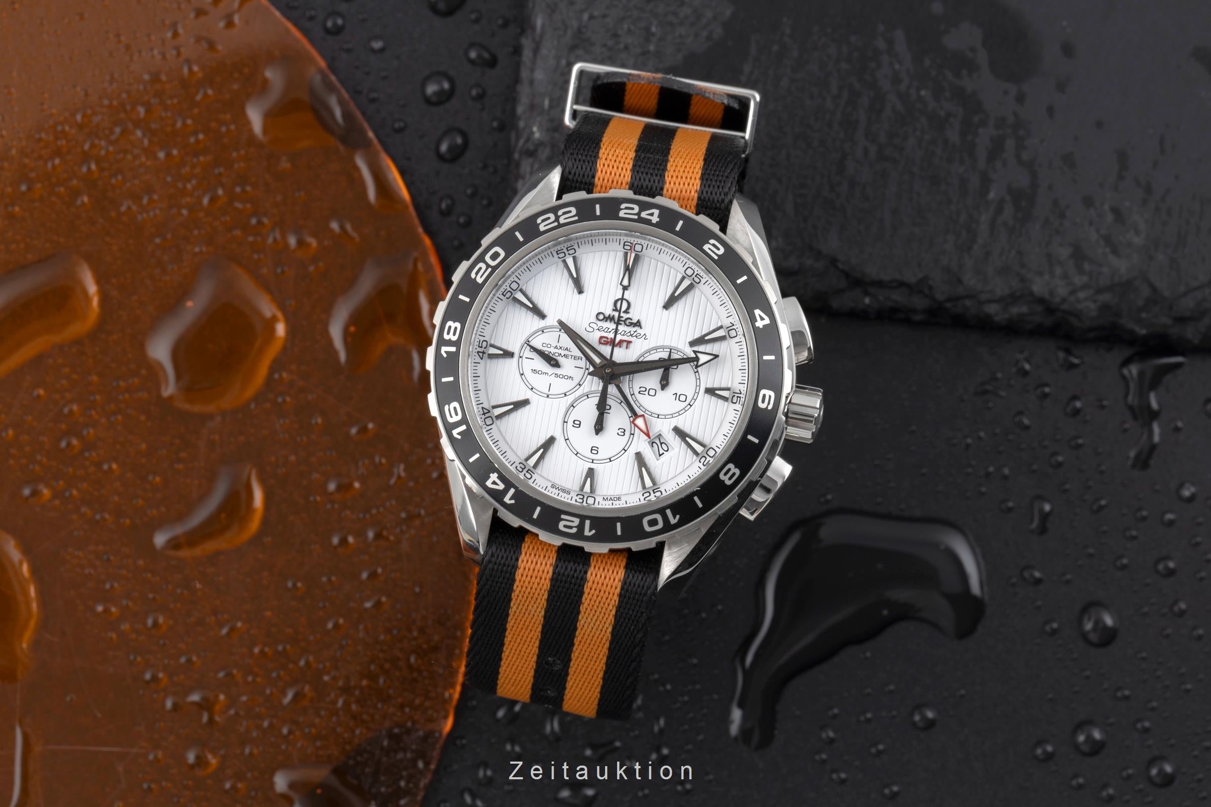 Omega Seamaster chronograph steel automatic men's watch 231.13.44.52.04.001  [2504580]