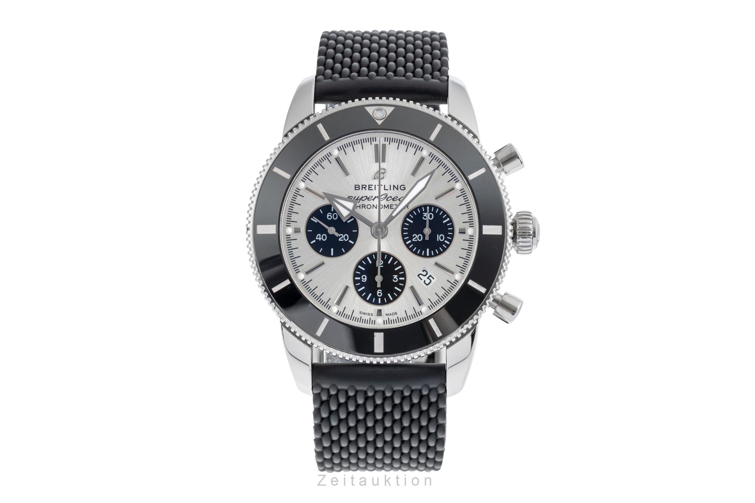 Breitling Superocean Heritage B01 Chronograph Stahl Ref. AB0162121G1S1 B&P [2504581]